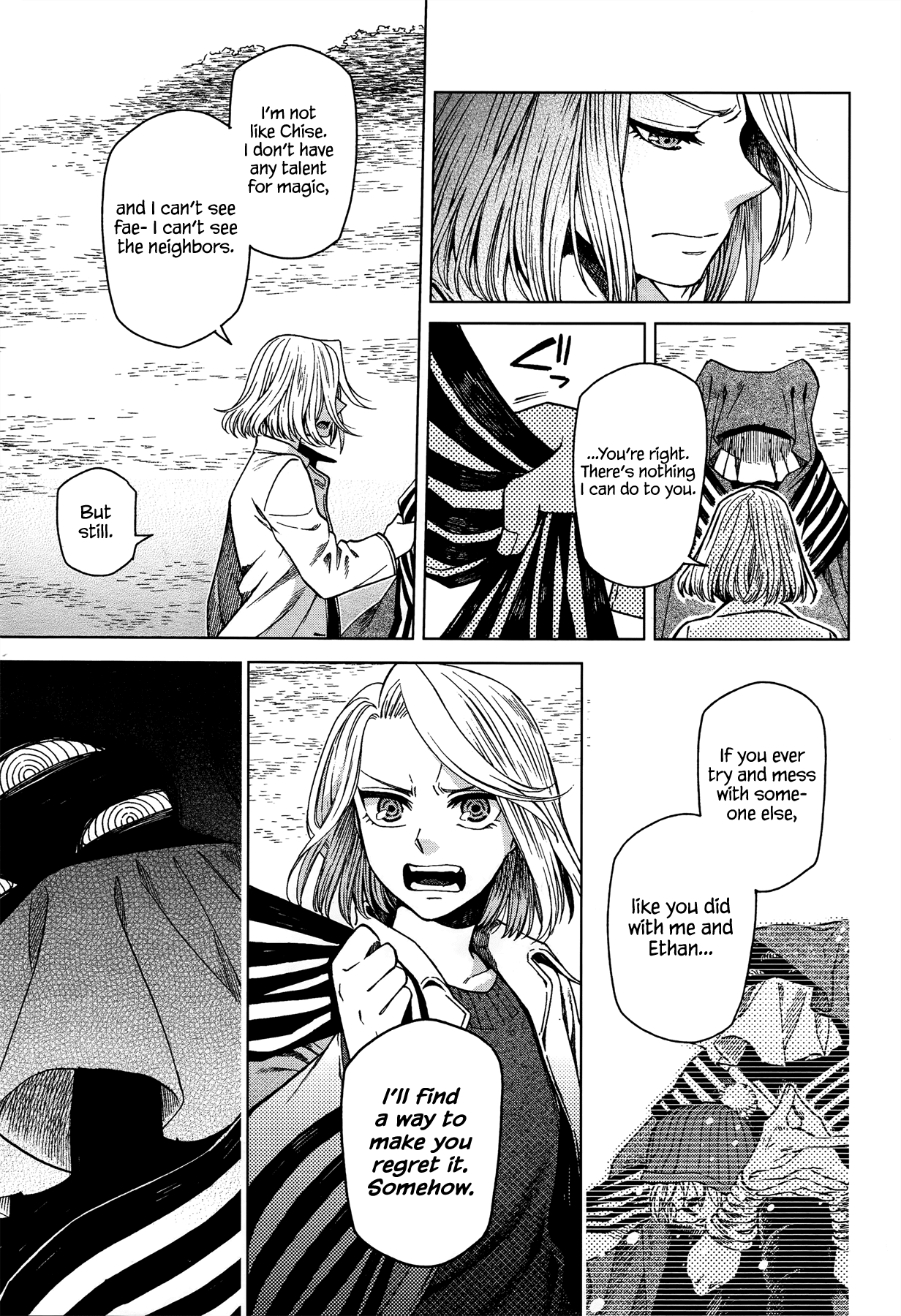Mahou Tsukai no Yome Chapter 52 page 11 - Chapter 52: The cowl does not make the monk. III