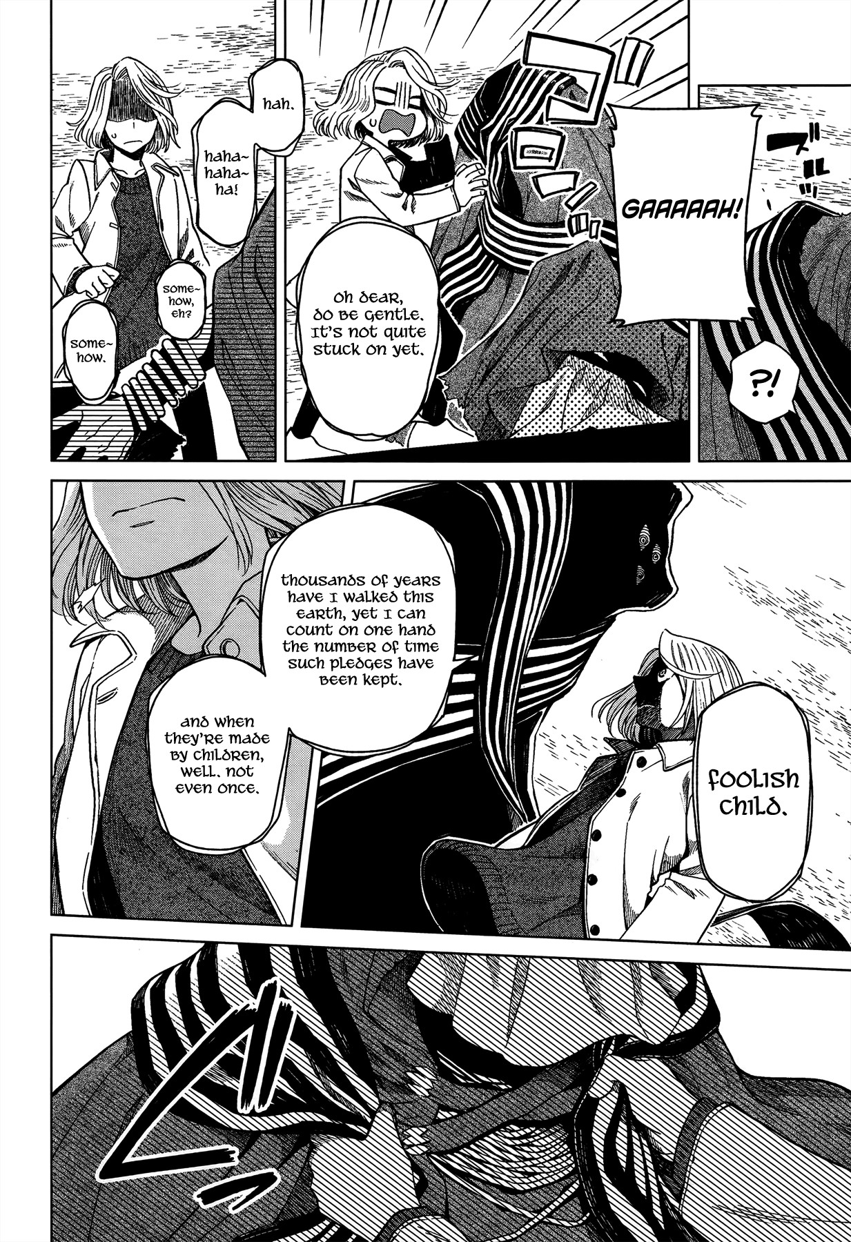 Mahou Tsukai no Yome Chapter 52 page 12 - Chapter 52: The cowl does not make the monk. III
