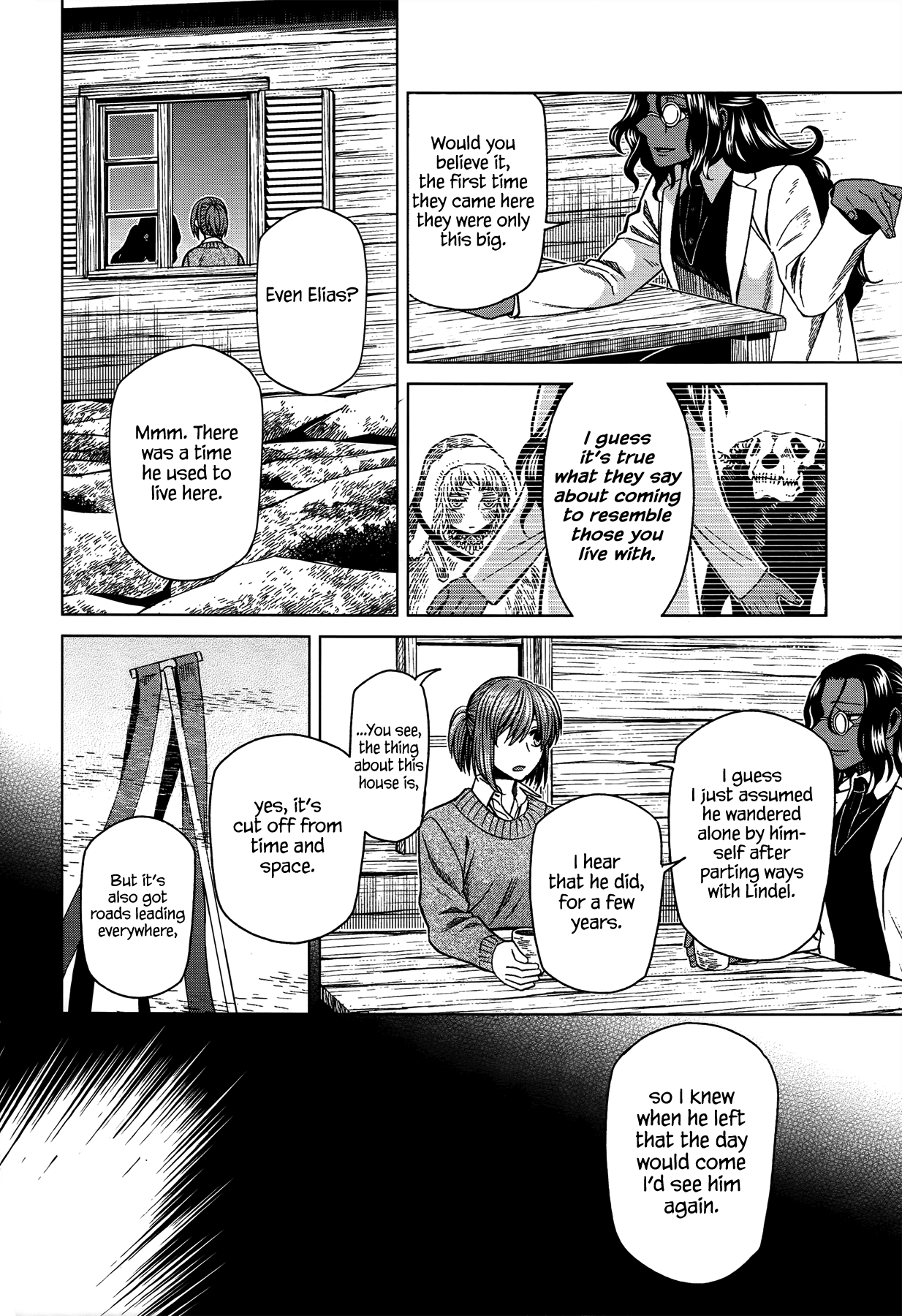 Mahou Tsukai no Yome Chapter 52 page 18 - Chapter 52: The cowl does not make the monk. III