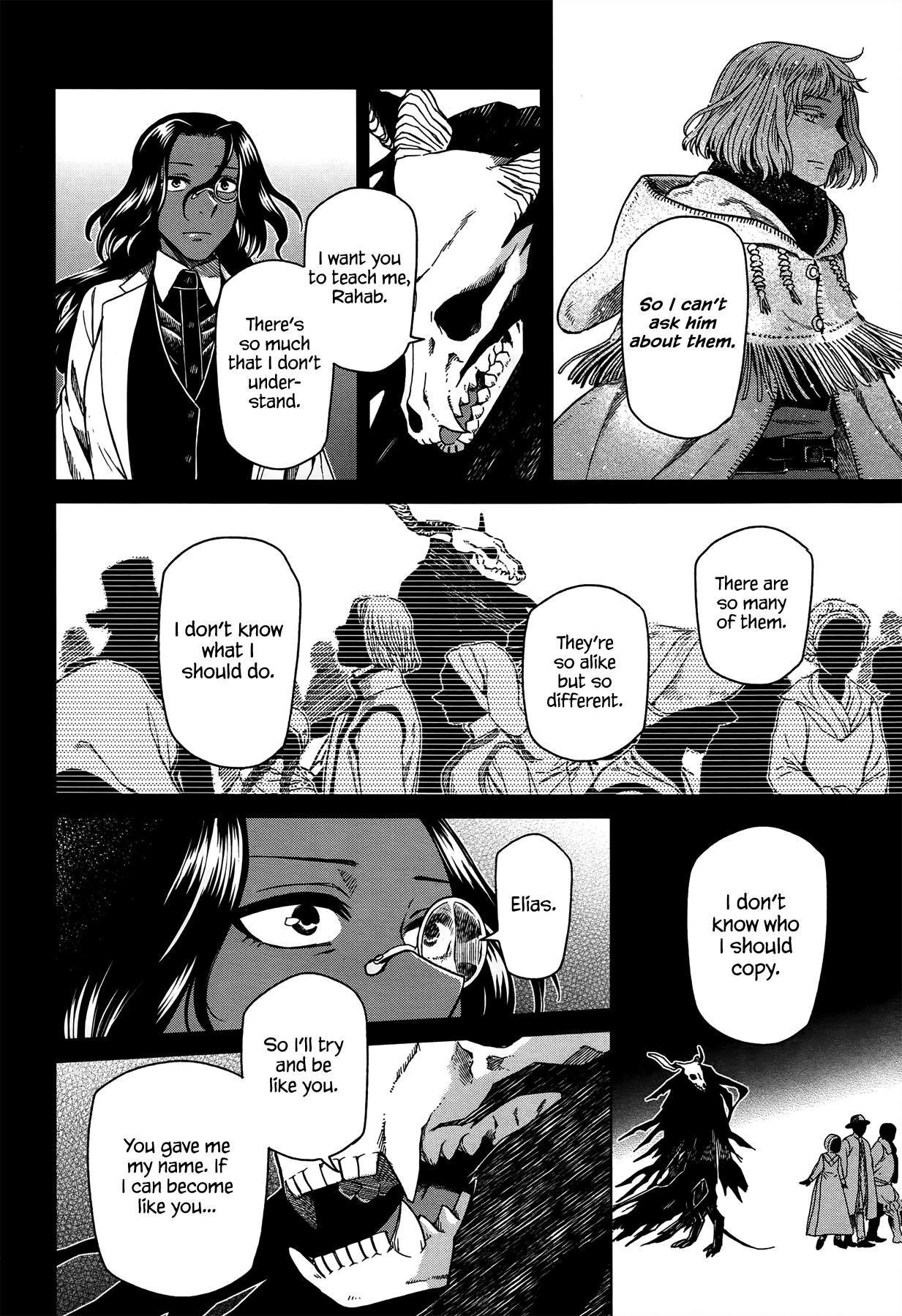 Mahou Tsukai no Yome Chapter 52 page 20 - Chapter 52: The cowl does not make the monk. III