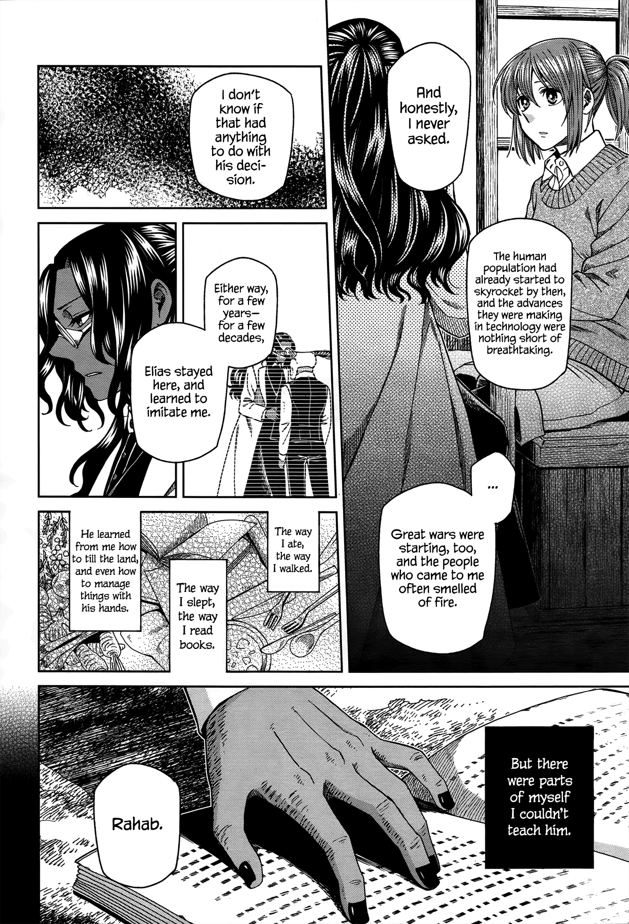 Mahou Tsukai no Yome Chapter 52 page 22 - Chapter 52: The cowl does not make the monk. III