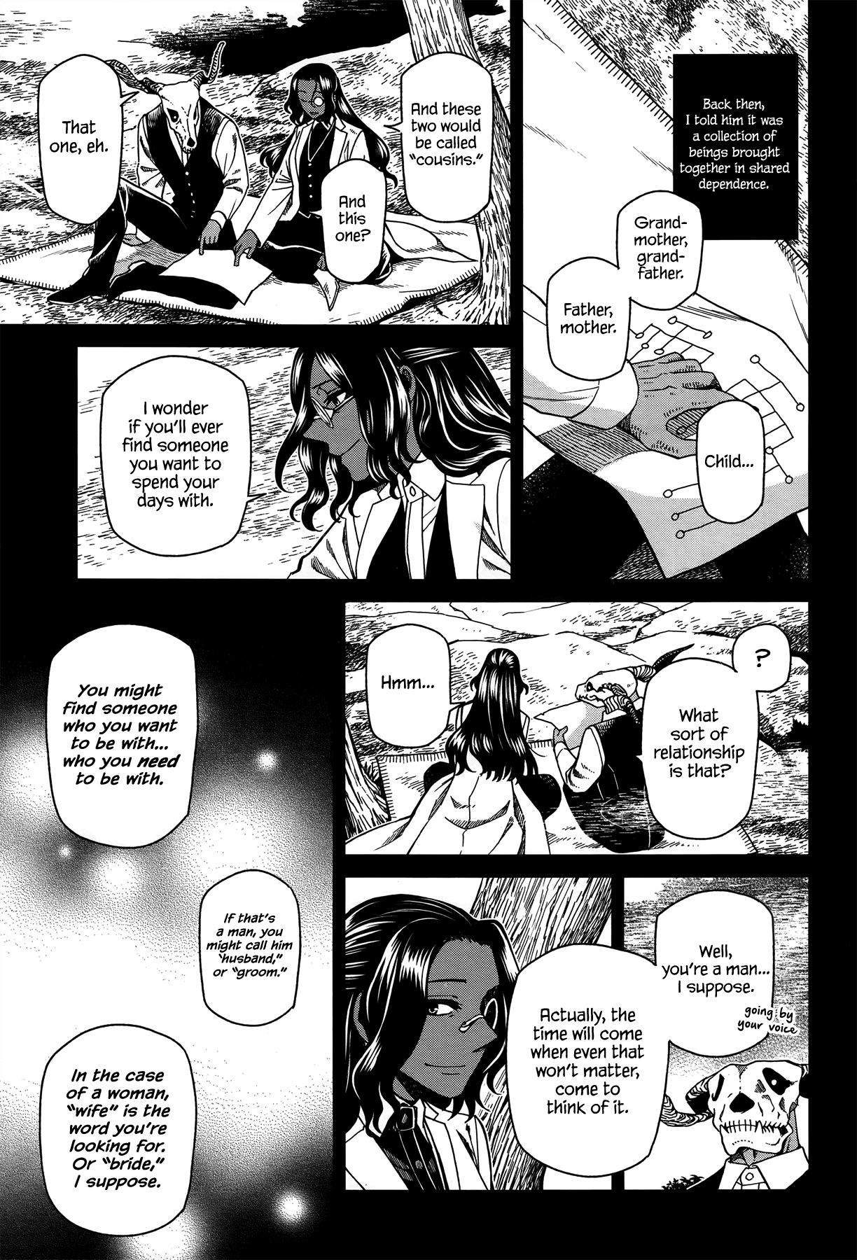 Mahou Tsukai no Yome Chapter 52 page 25 - Chapter 52: The cowl does not make the monk. III