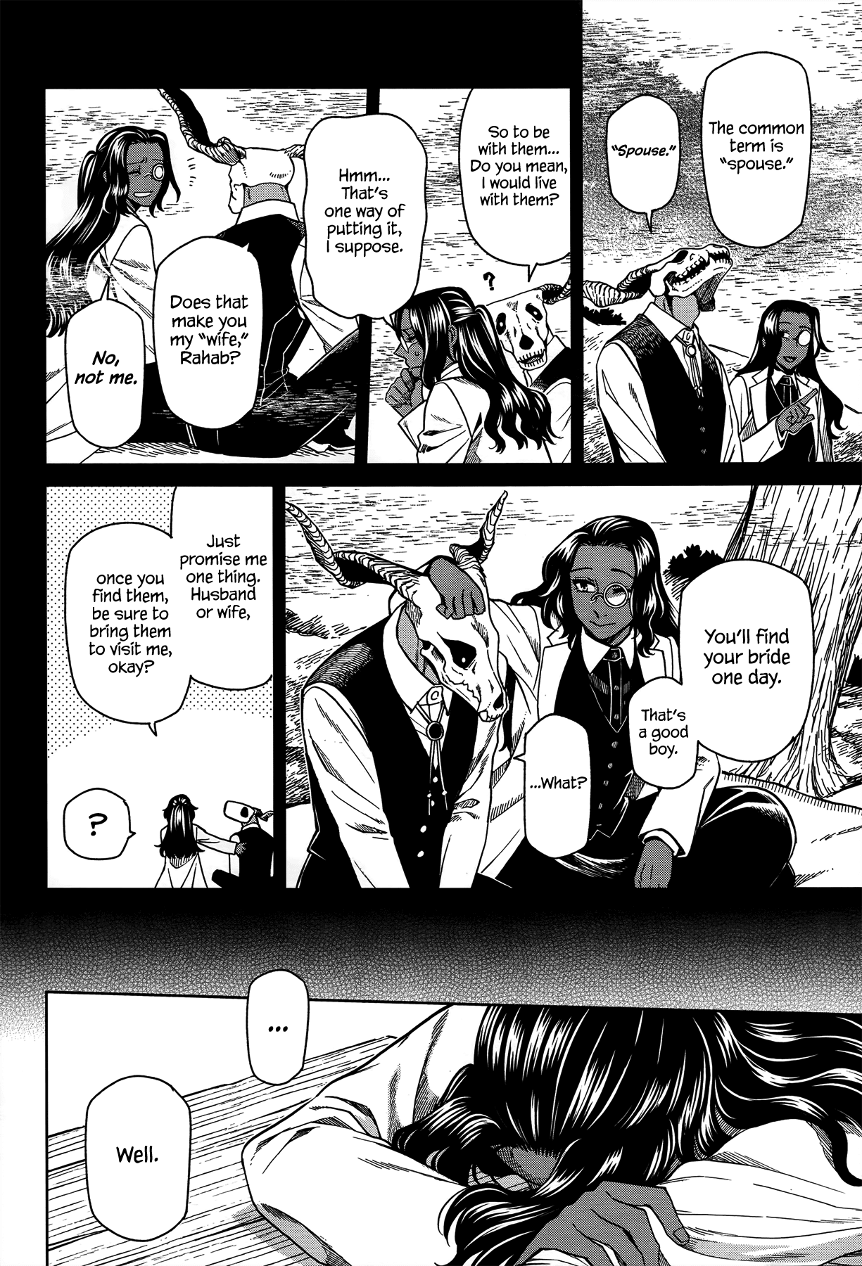 Mahou Tsukai no Yome Chapter 52 page 26 - Chapter 52: The cowl does not make the monk. III