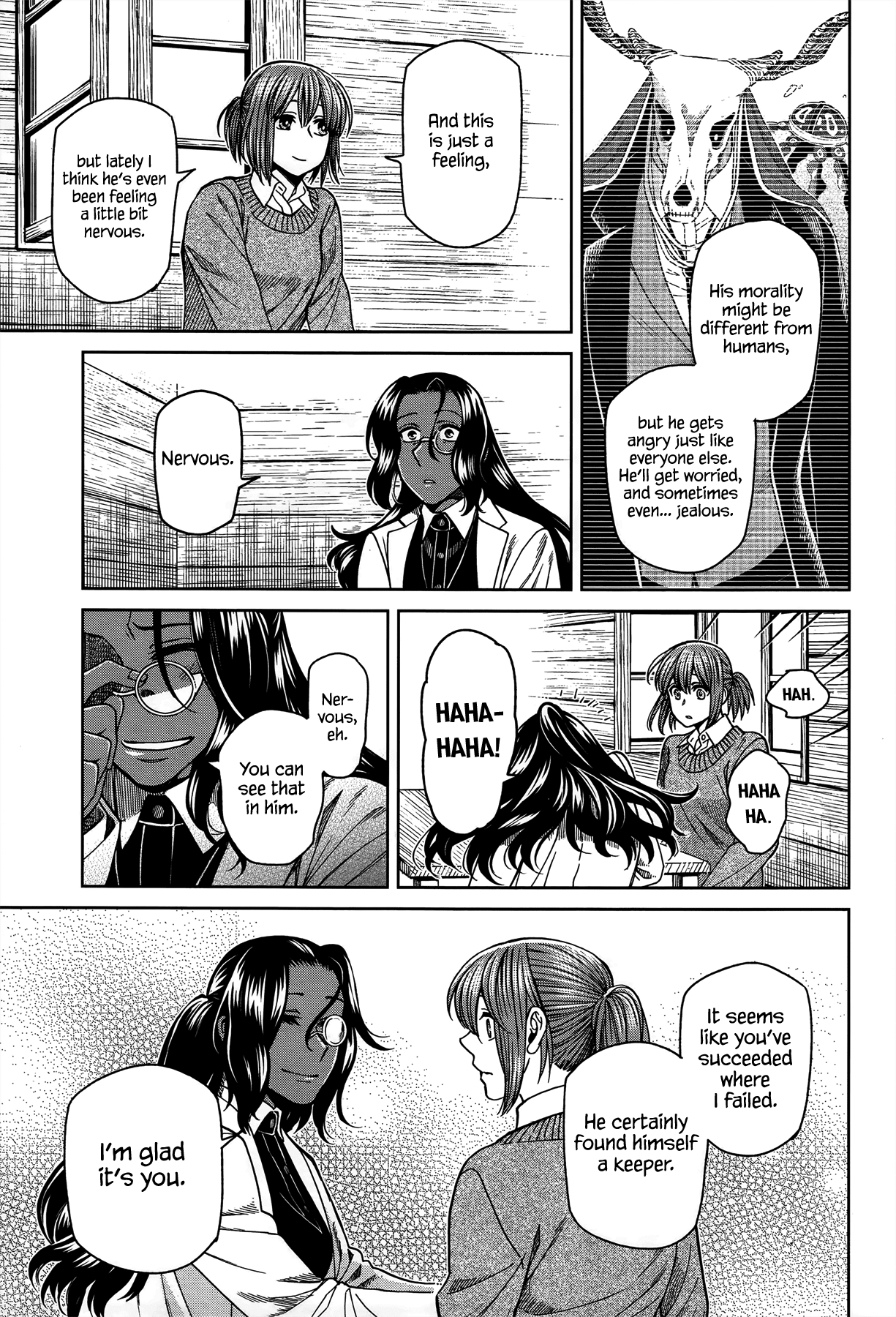 Mahou Tsukai no Yome Chapter 52 page 29 - Chapter 52: The cowl does not make the monk. III