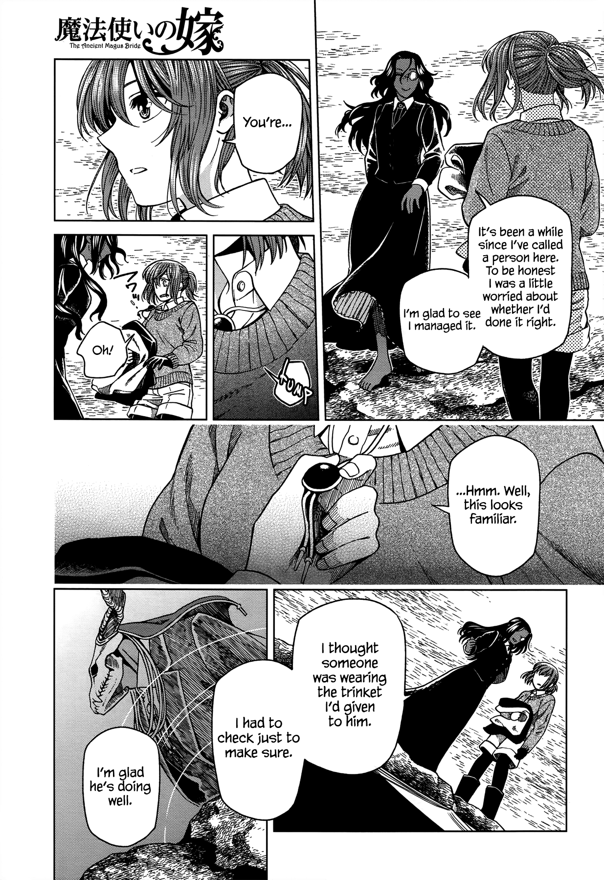Mahou Tsukai no Yome Chapter 52 page 3 - Chapter 52: The cowl does not make the monk. III