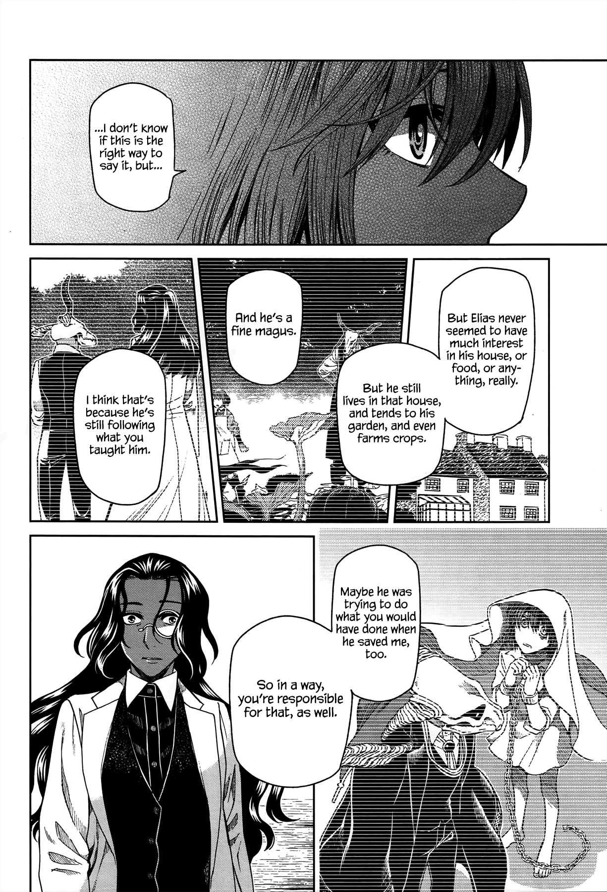 Mahou Tsukai no Yome Chapter 52 page 30 - Chapter 52: The cowl does not make the monk. III