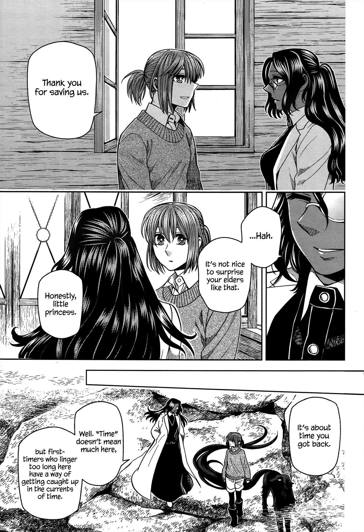Mahou Tsukai no Yome Chapter 52 page 31 - Chapter 52: The cowl does not make the monk. III
