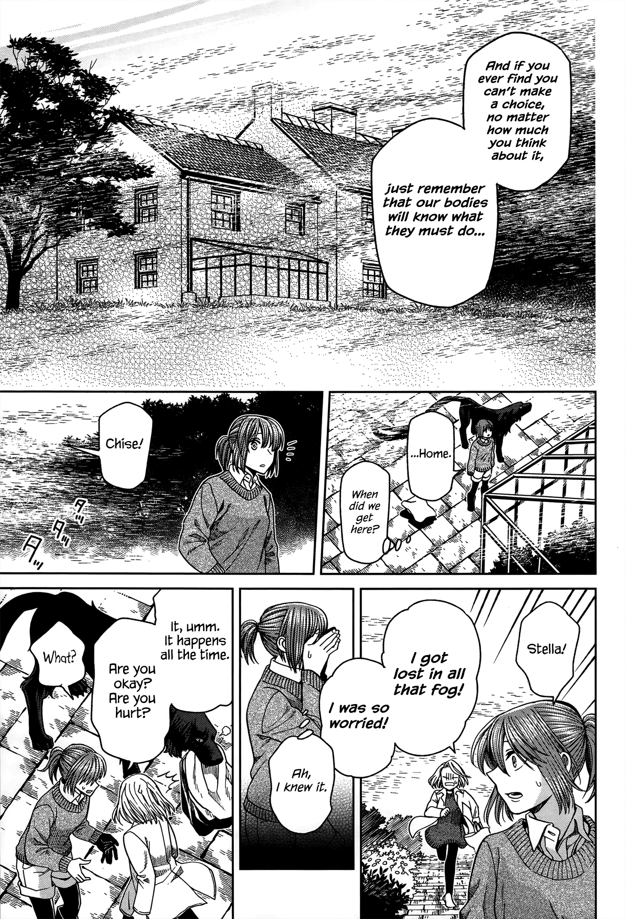 Mahou Tsukai no Yome Chapter 52 page 33 - Chapter 52: The cowl does not make the monk. III