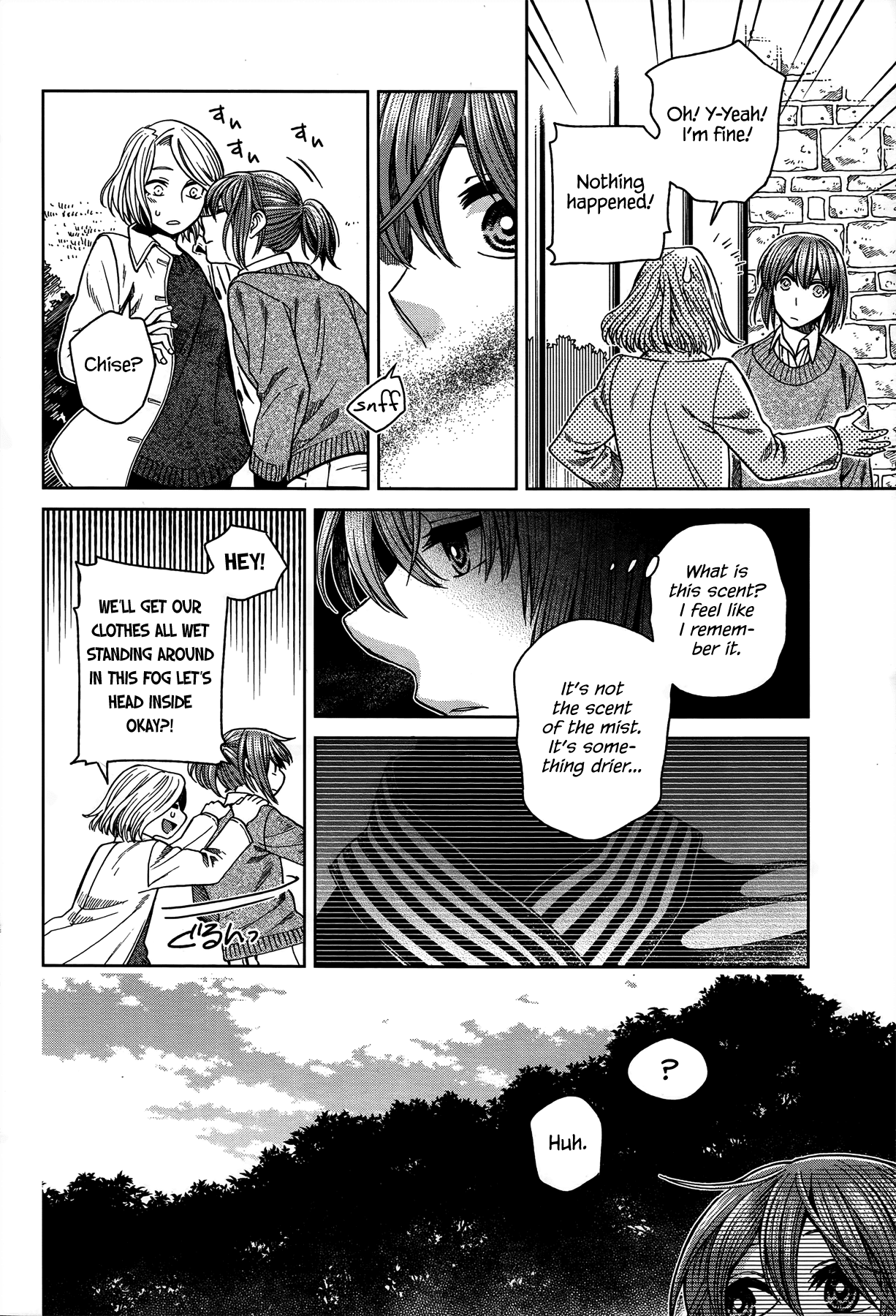 Mahou Tsukai no Yome Chapter 52 page 34 - Chapter 52: The cowl does not make the monk. III