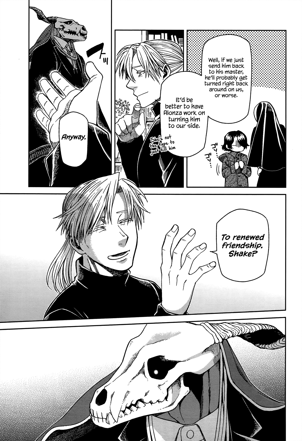 Mahou Tsukai no Yome Chapter 52 page 39 - Chapter 52: The cowl does not make the monk. III