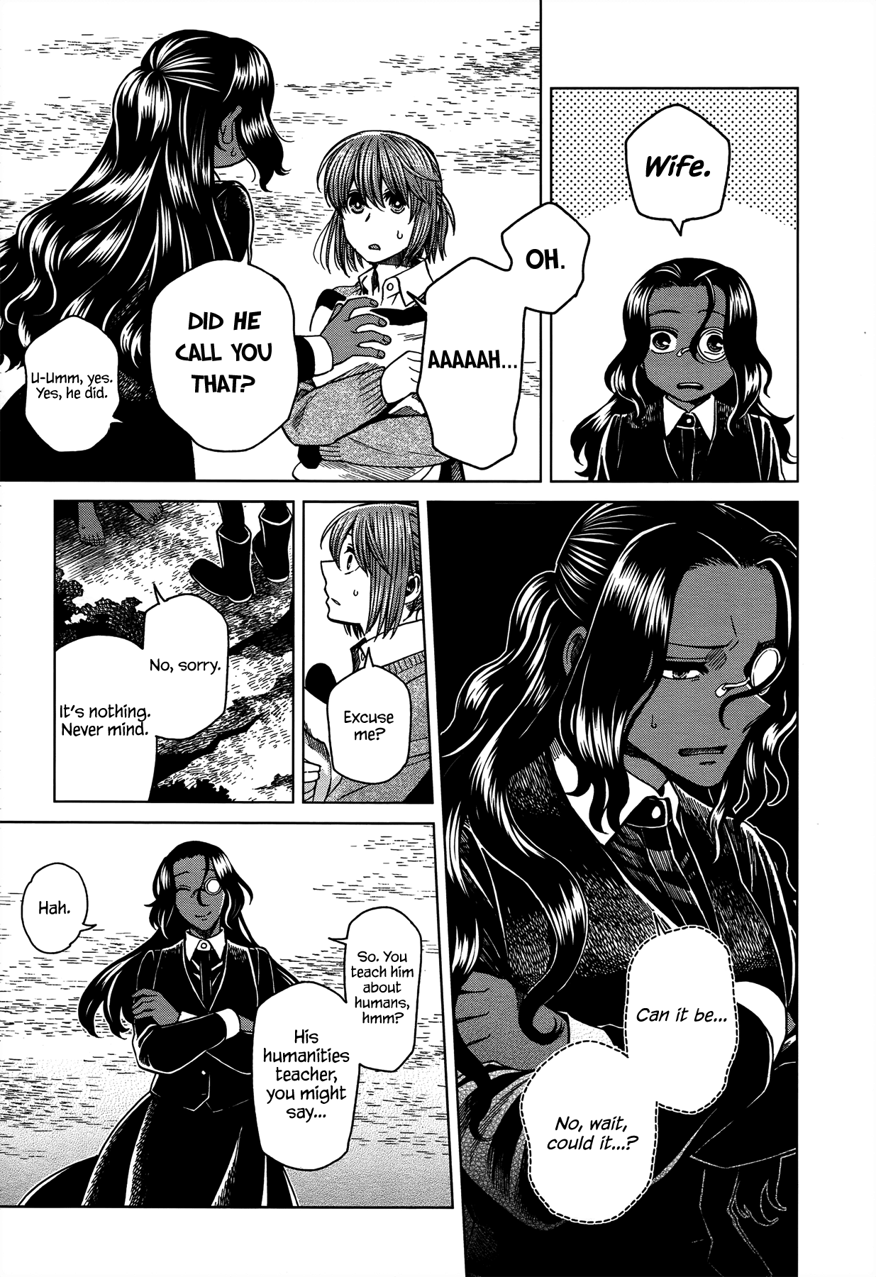 Mahou Tsukai no Yome Chapter 52 page 6 - Chapter 52: The cowl does not make the monk. III