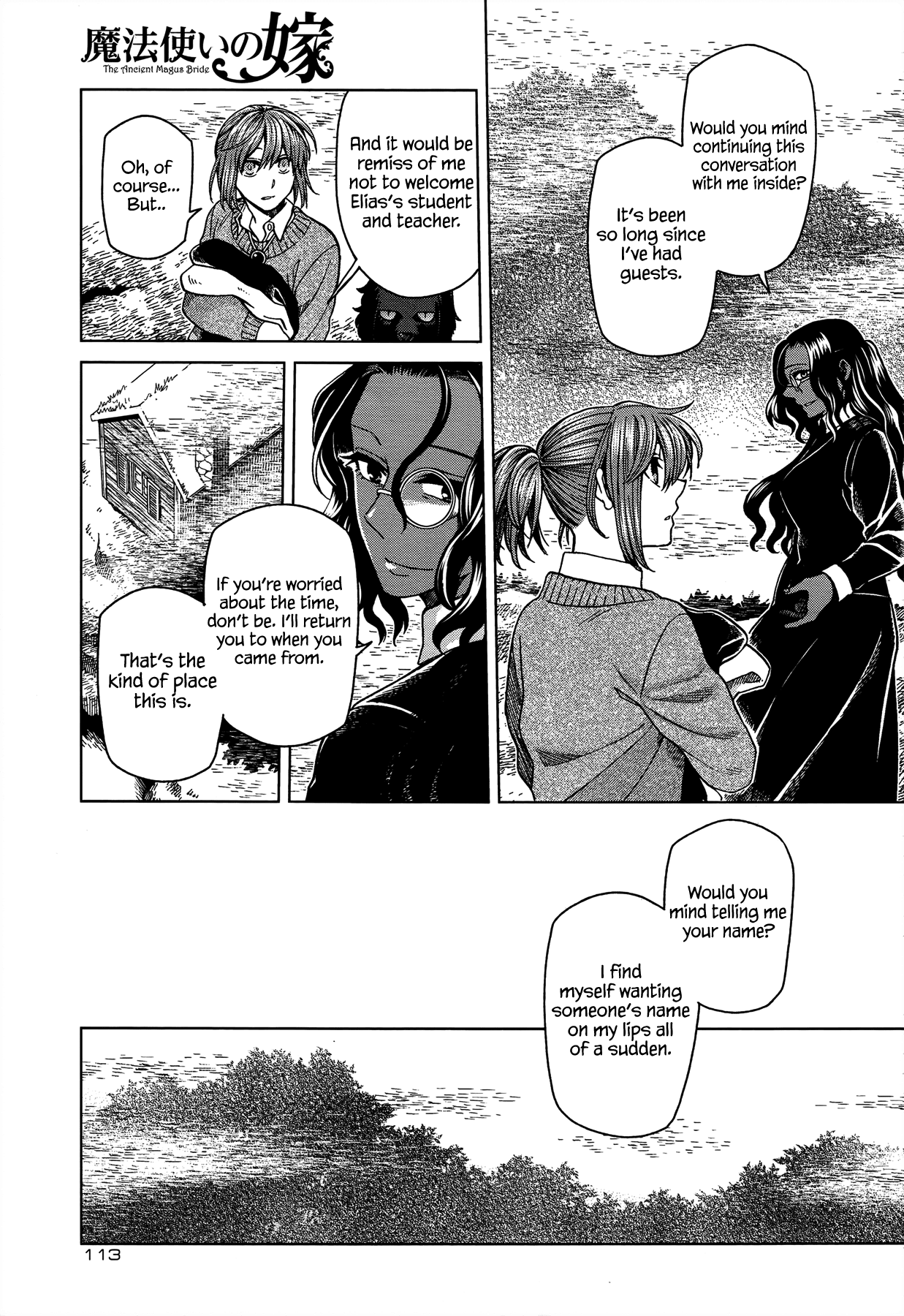 Mahou Tsukai no Yome Chapter 52 page 7 - Chapter 52: The cowl does not make the monk. III