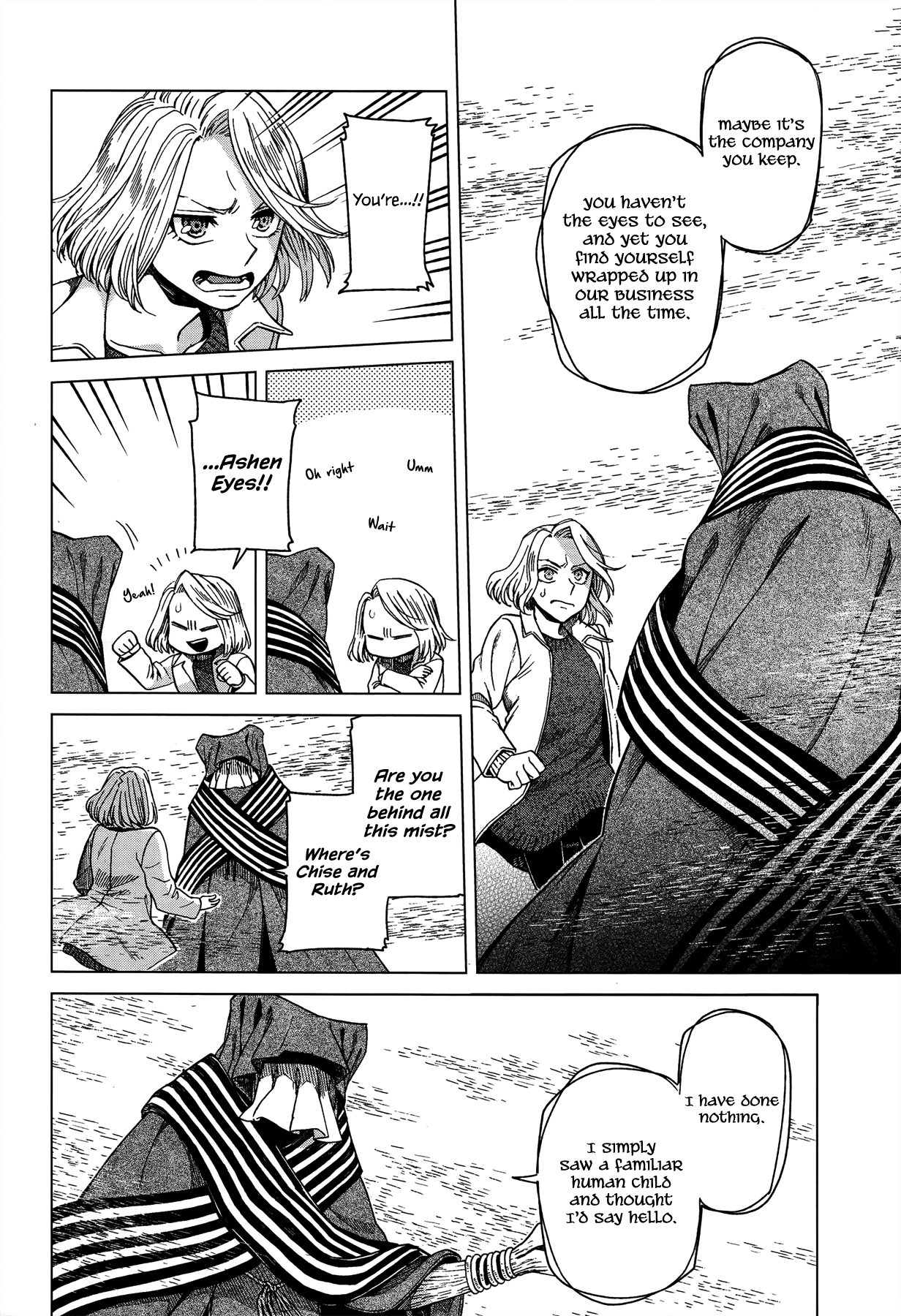 Mahou Tsukai no Yome Chapter 52 page 8 - Chapter 52: The cowl does not make the monk. III