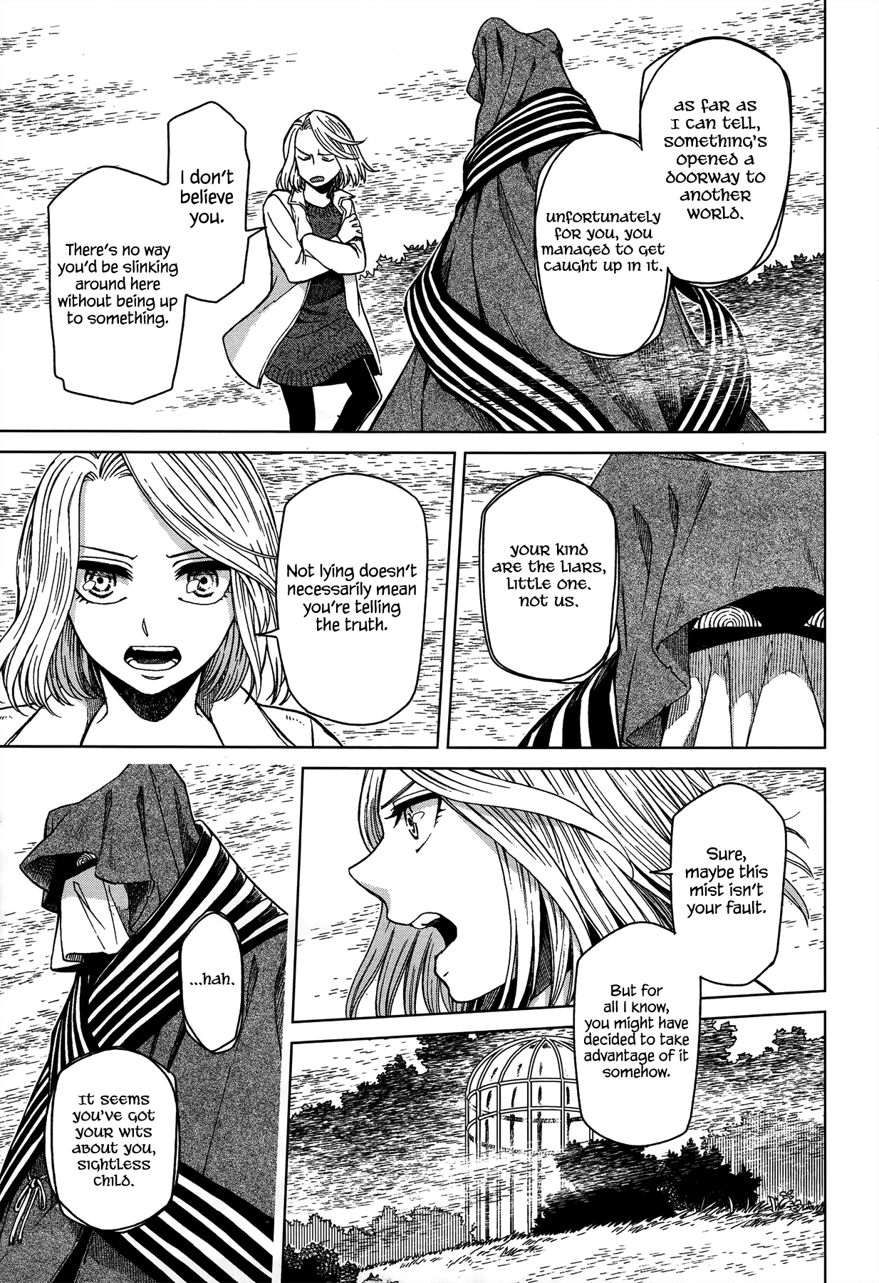 Mahou Tsukai no Yome Chapter 52 page 9 - Chapter 52: The cowl does not make the monk. III
