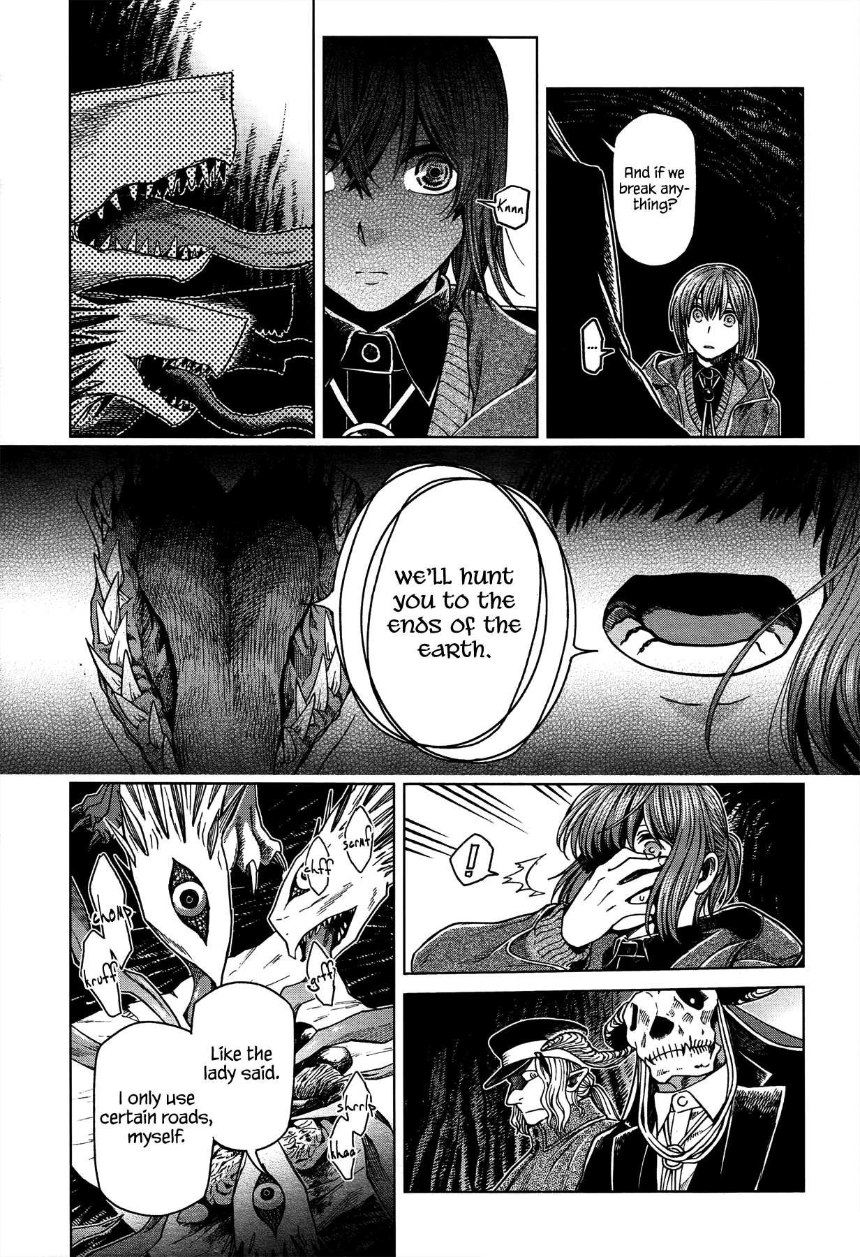 Mahou Tsukai no Yome Chapter 53 page 13 - Chapter 53: First impressions are the most lasting I