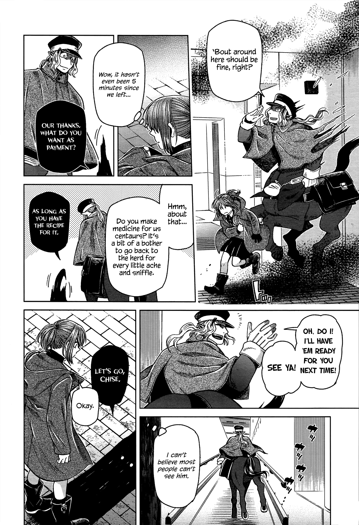 Mahou Tsukai no Yome Chapter 53 page 16 - Chapter 53: First impressions are the most lasting I