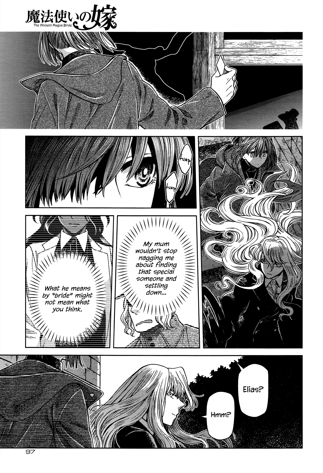 Mahou Tsukai no Yome Chapter 53 page 17 - Chapter 53: First impressions are the most lasting I