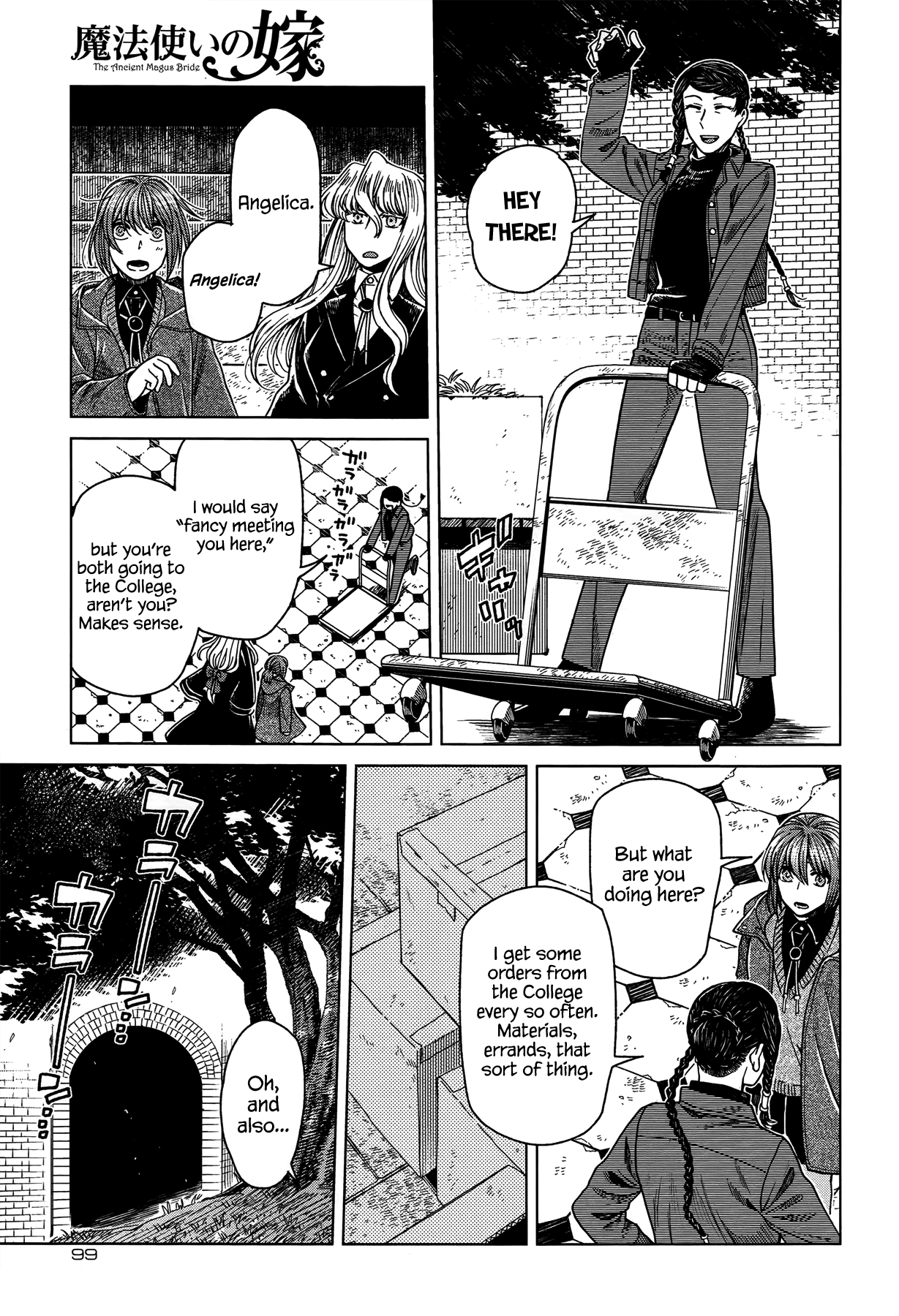 Mahou Tsukai no Yome Chapter 53 page 19 - Chapter 53: First impressions are the most lasting I