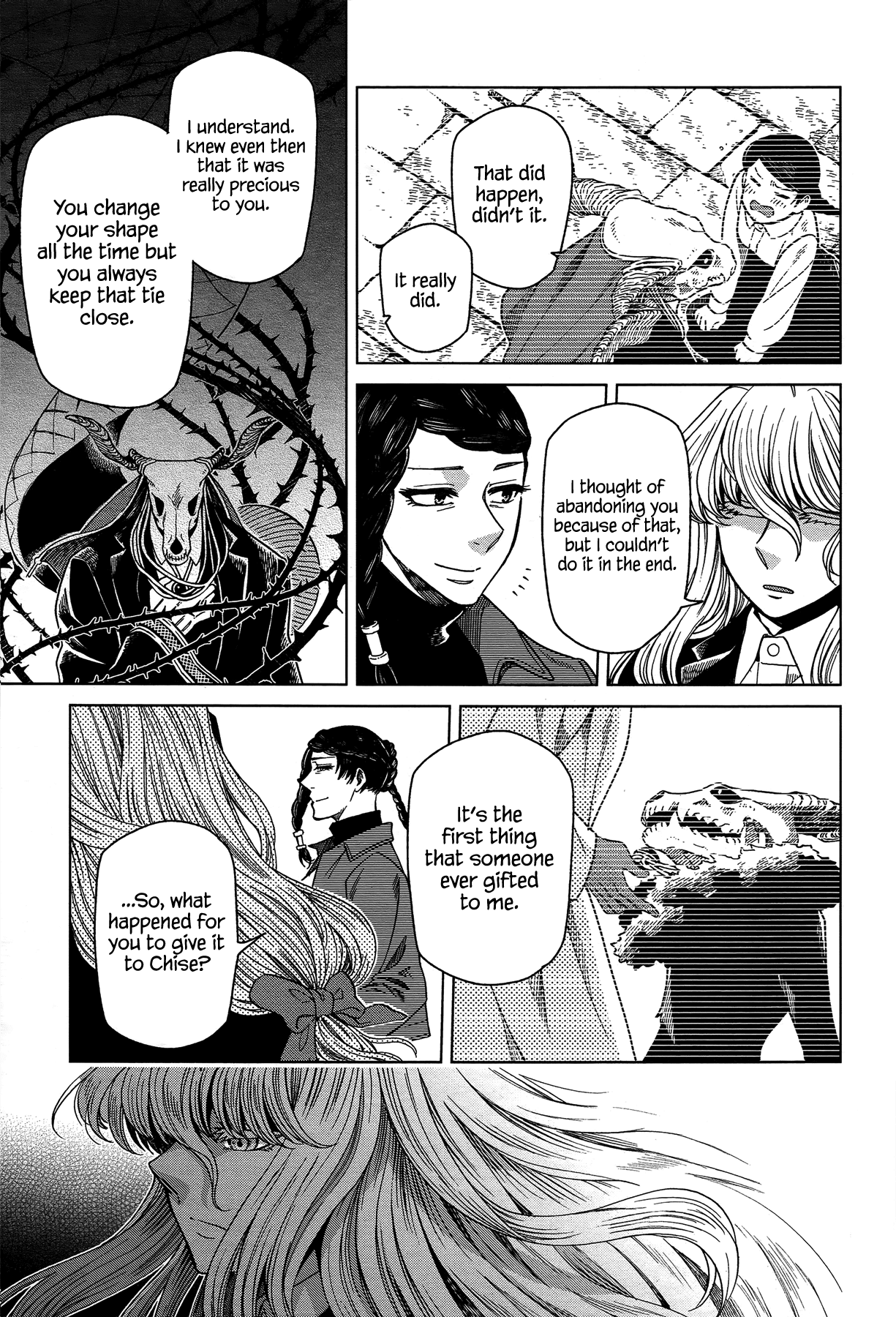 Mahou Tsukai no Yome Chapter 53 page 21 - Chapter 53: First impressions are the most lasting I