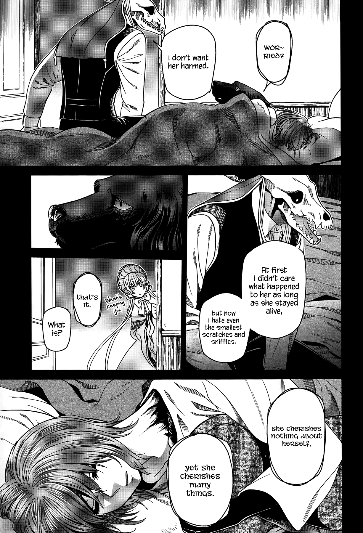 Mahou Tsukai no Yome Chapter 53 page 23 - Chapter 53: First impressions are the most lasting I