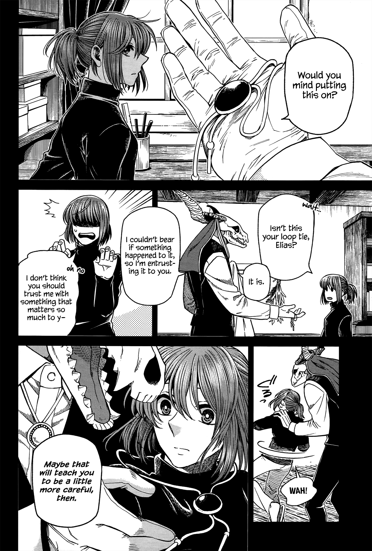 Mahou Tsukai no Yome Chapter 53 page 26 - Chapter 53: First impressions are the most lasting I