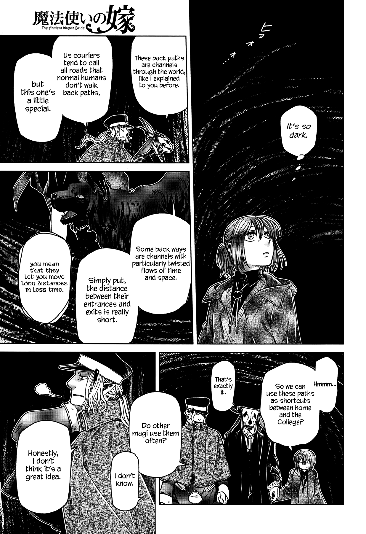 Mahou Tsukai no Yome Chapter 53 page 9 - Chapter 53: First impressions are the most lasting I
