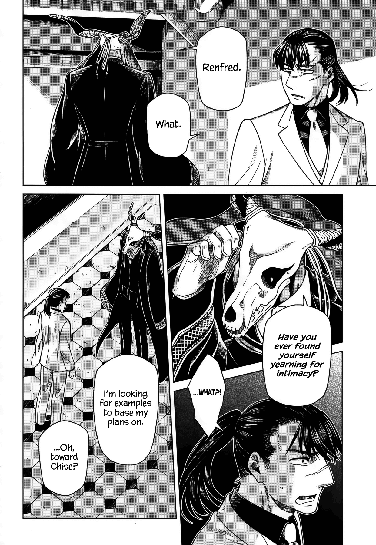 Mahou Tsukai no Yome Chapter 54 page 12 - Chapter 54: First impressions are the most lasting II