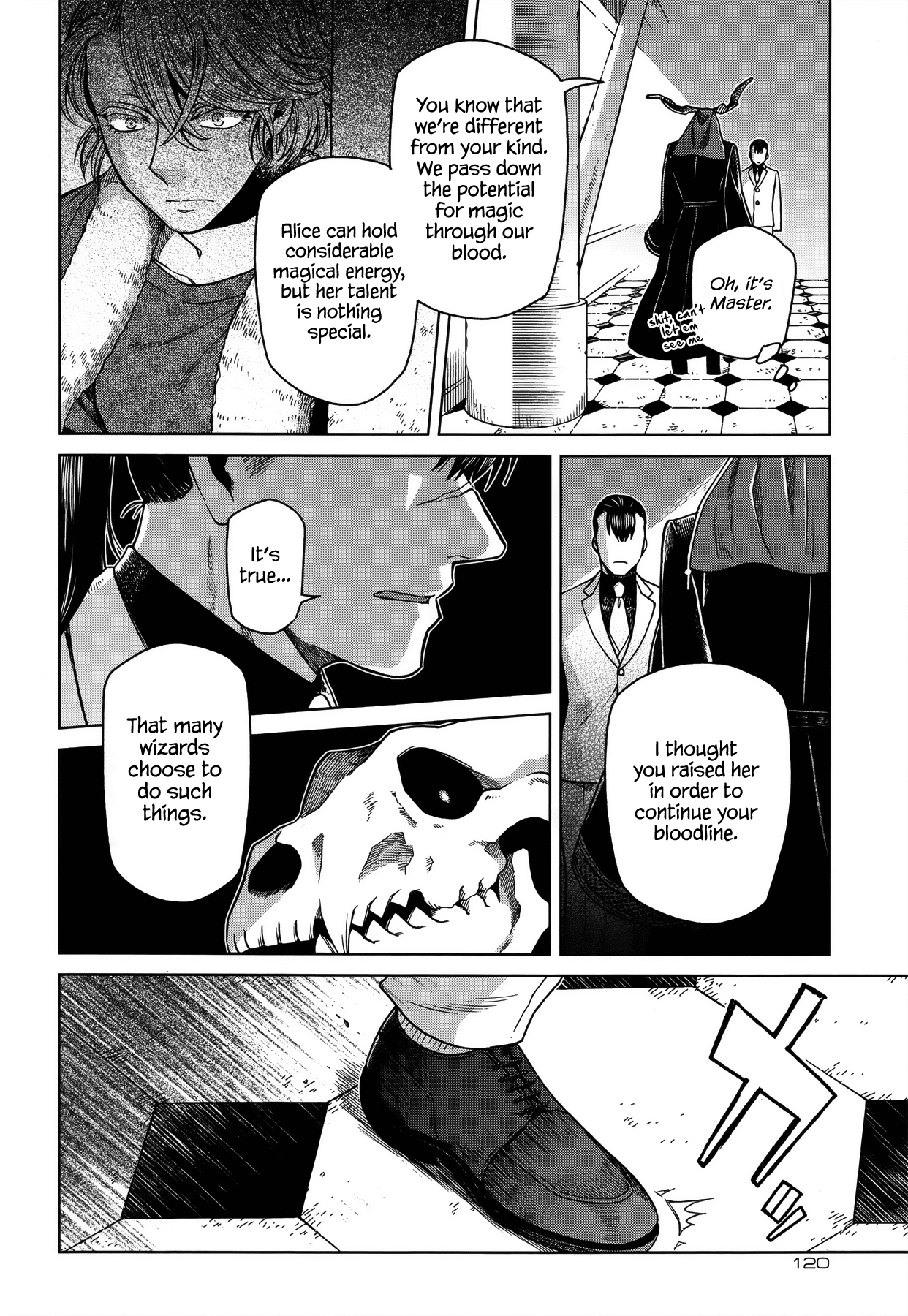 Mahou Tsukai no Yome Chapter 54 page 14 - Chapter 54: First impressions are the most lasting II