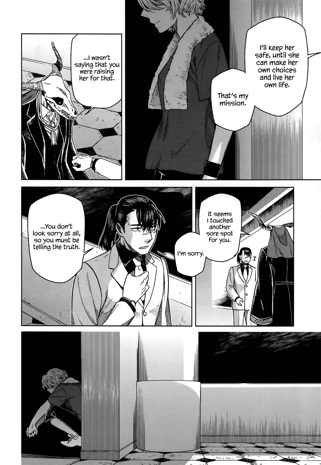 Mahou Tsukai no Yome Chapter 54 page 16 - Chapter 54: First impressions are the most lasting II