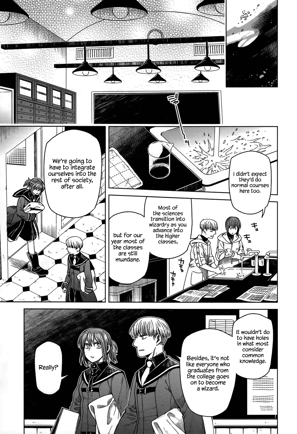 Mahou Tsukai no Yome Chapter 54 page 17 - Chapter 54: First impressions are the most lasting II