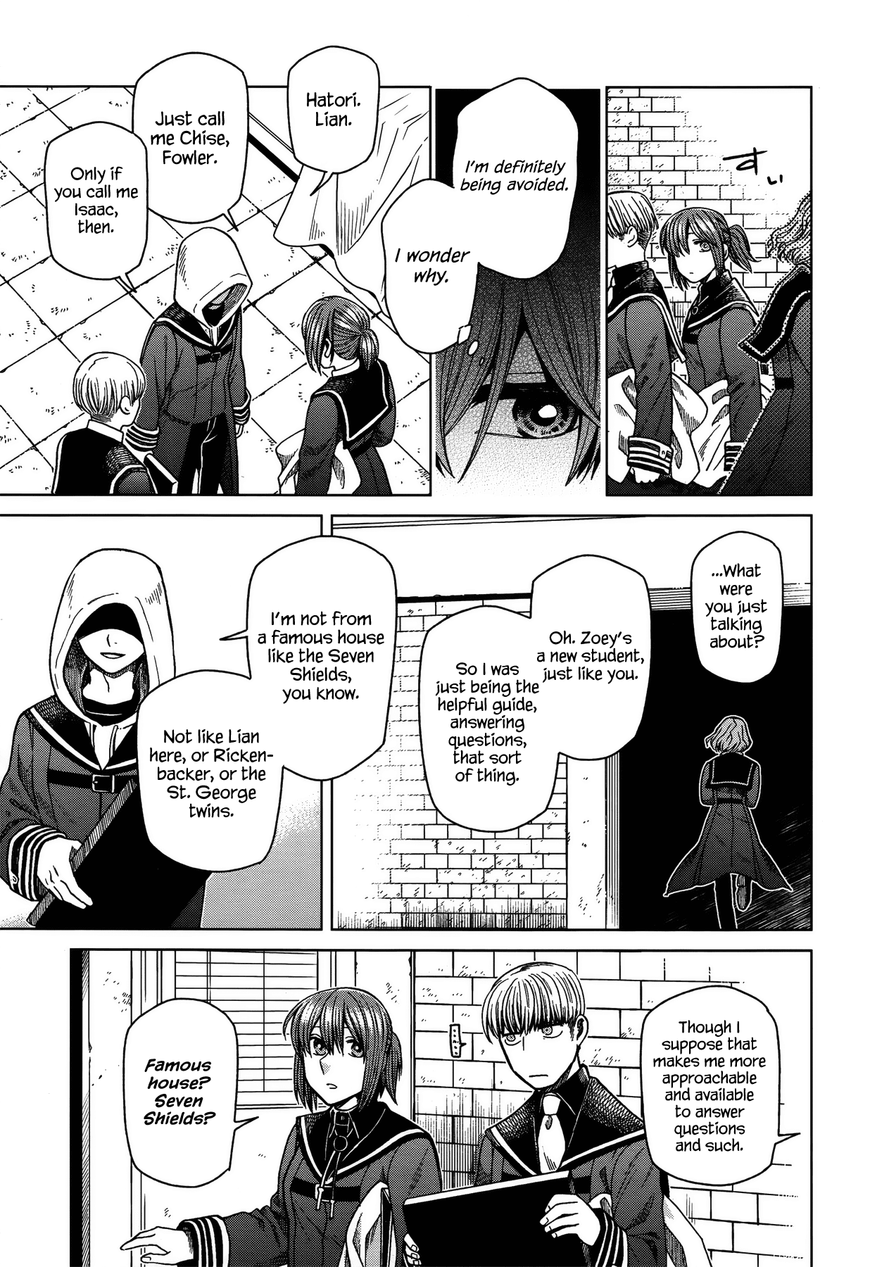 Mahou Tsukai no Yome Chapter 54 page 19 - Chapter 54: First impressions are the most lasting II