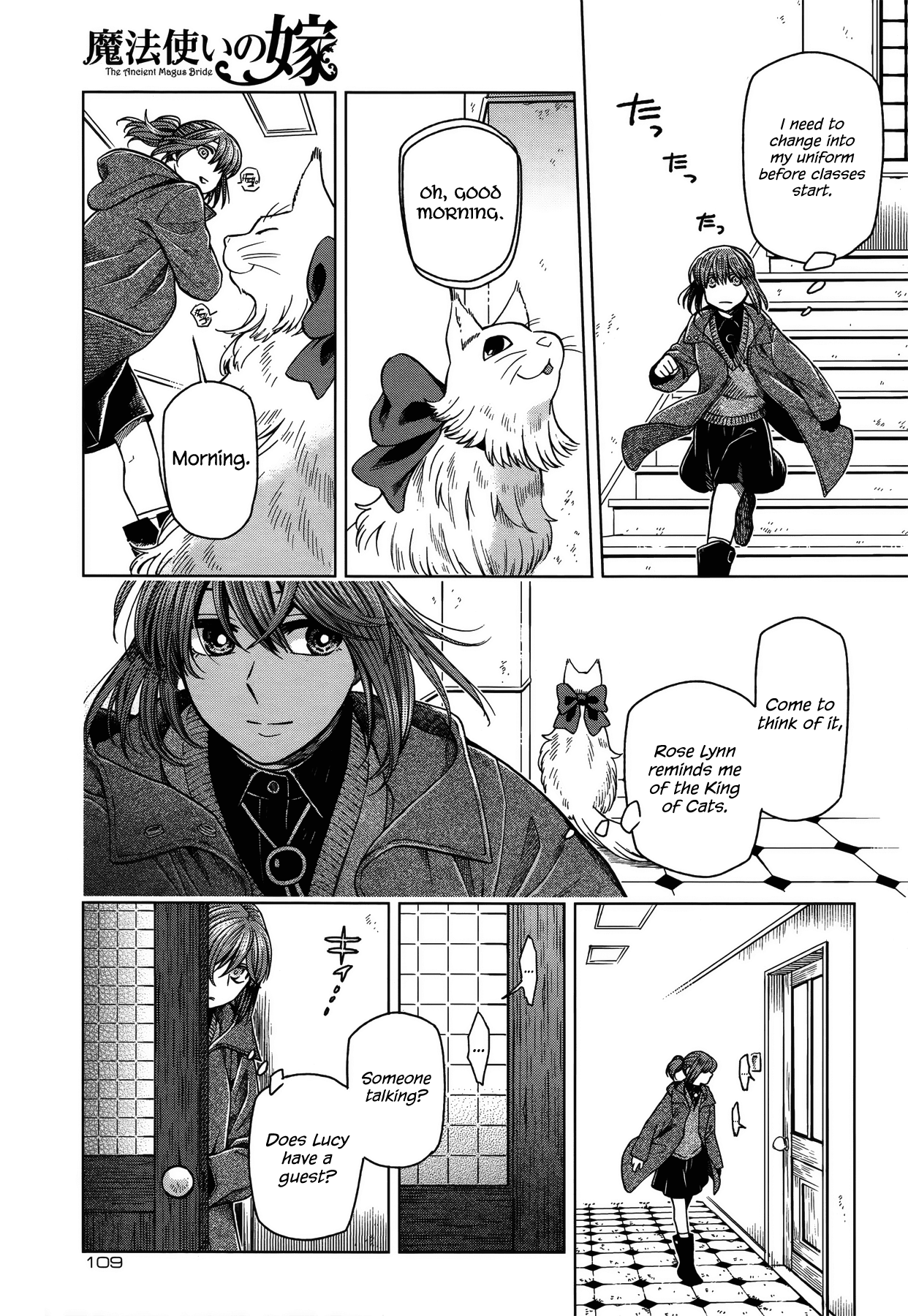 Mahou Tsukai no Yome Chapter 54 page 3 - Chapter 54: First impressions are the most lasting II