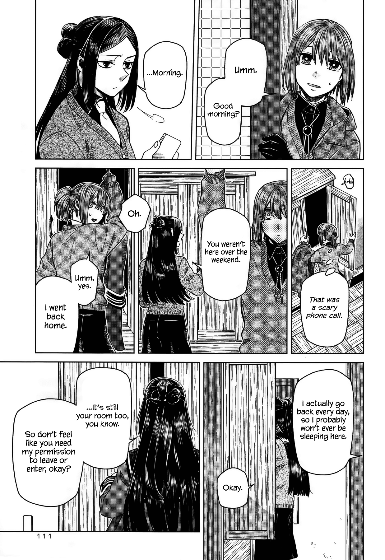 Mahou Tsukai no Yome Chapter 54 page 5 - Chapter 54: First impressions are the most lasting II