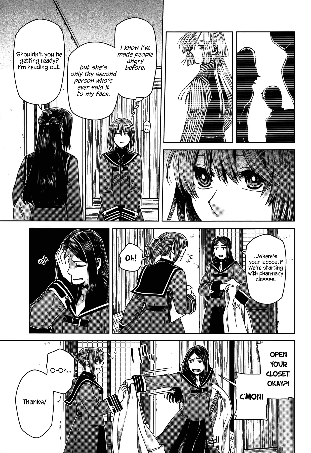 Mahou Tsukai no Yome Chapter 54 page 7 - Chapter 54: First impressions are the most lasting II
