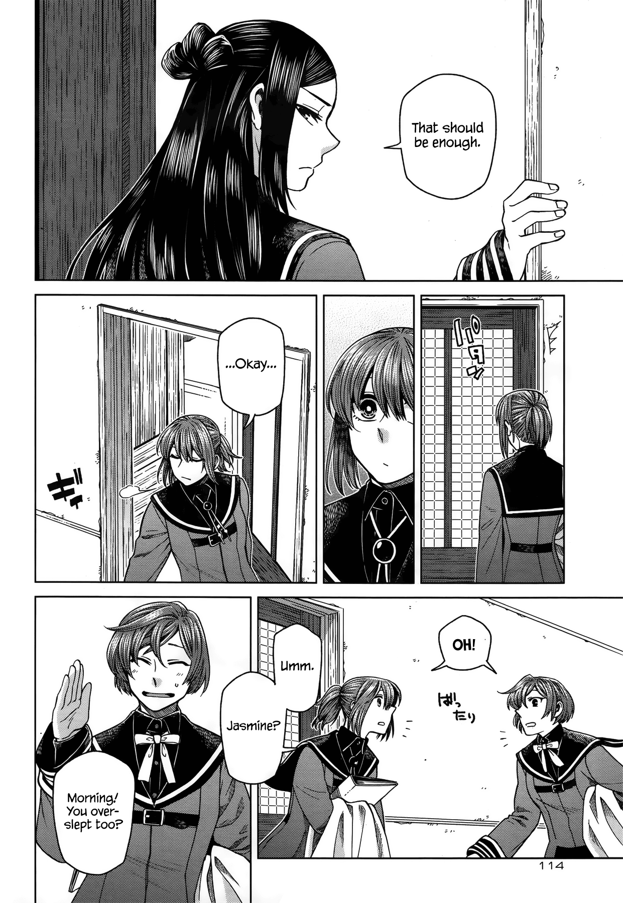 Mahou Tsukai no Yome Chapter 54 page 8 - Chapter 54: First impressions are the most lasting II