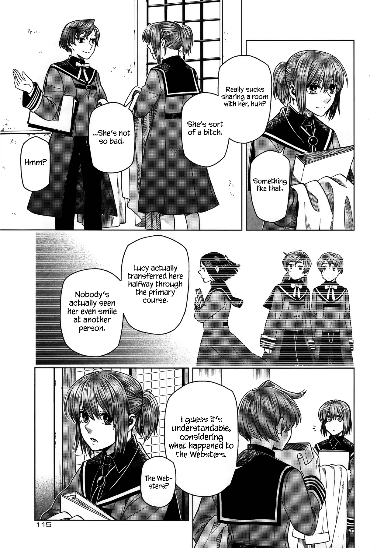Mahou Tsukai no Yome Chapter 54 page 9 - Chapter 54: First impressions are the most lasting II