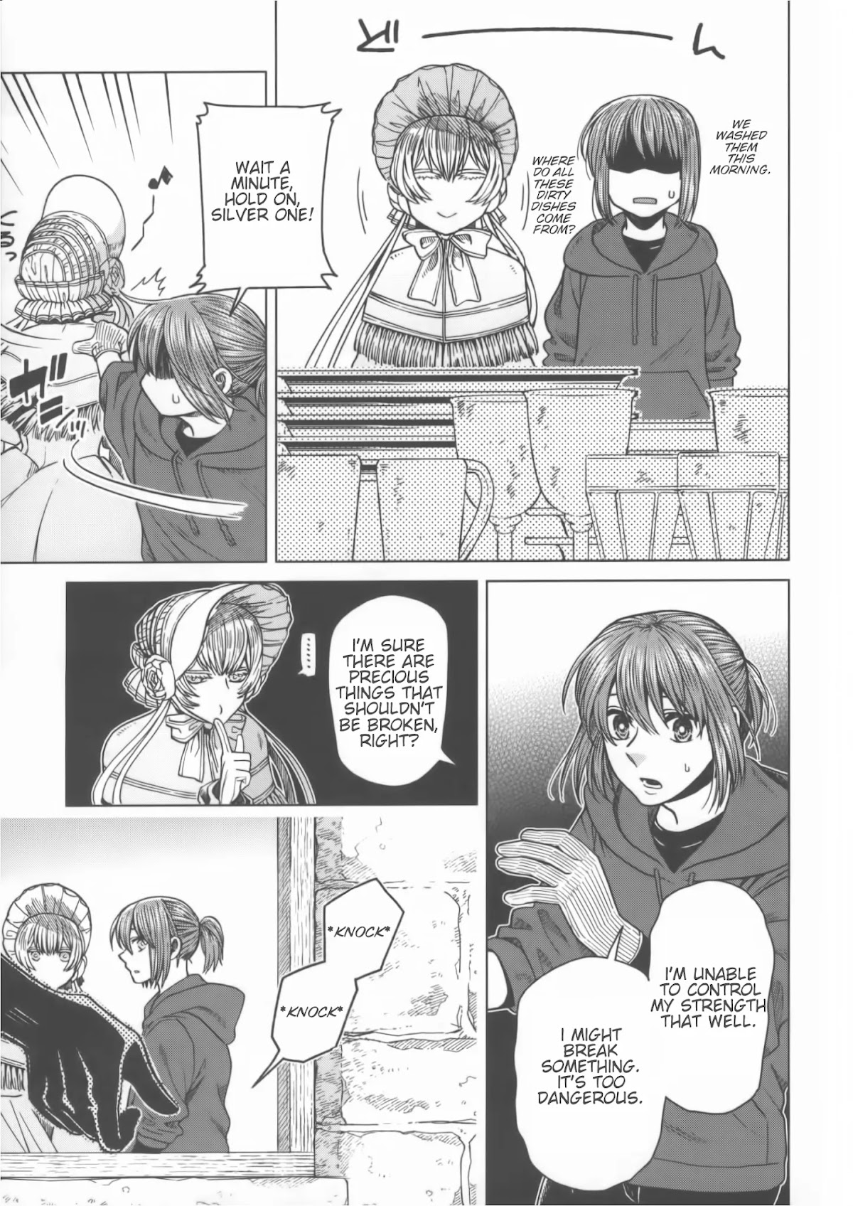 Mahou Tsukai no Yome Chapter 55.5 page 12 - Chapter 55.5: Fragments V: Spring Cleaning