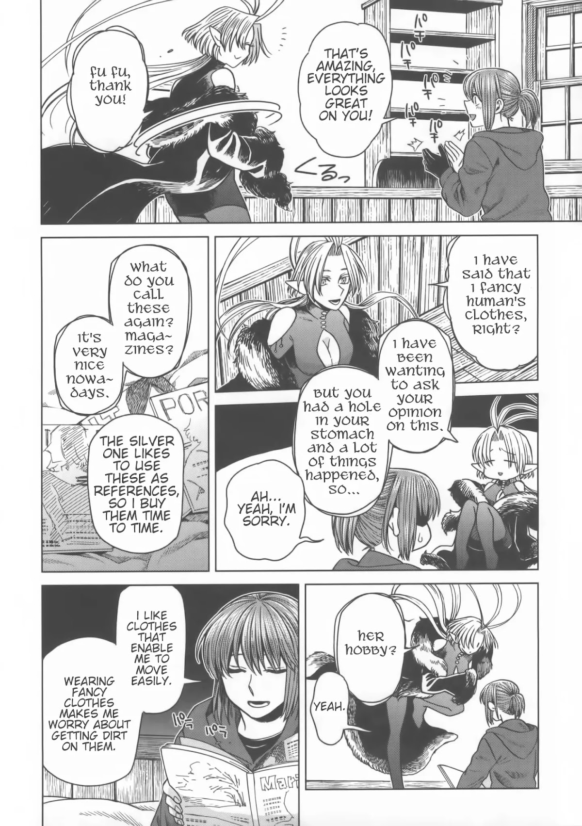 Mahou Tsukai no Yome Chapter 55.5 page 19 - Chapter 55.5: Fragments V: Spring Cleaning