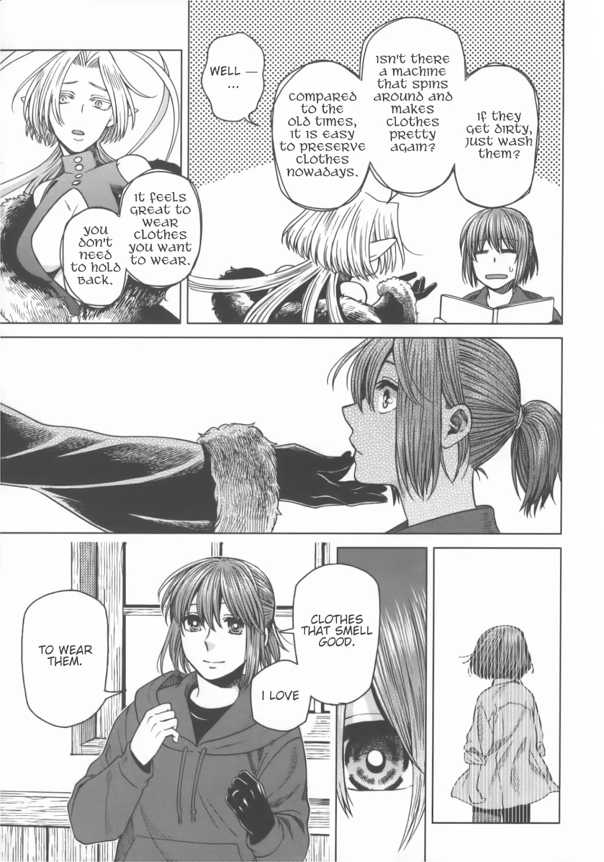 Mahou Tsukai no Yome Chapter 55.5 page 20 - Chapter 55.5: Fragments V: Spring Cleaning