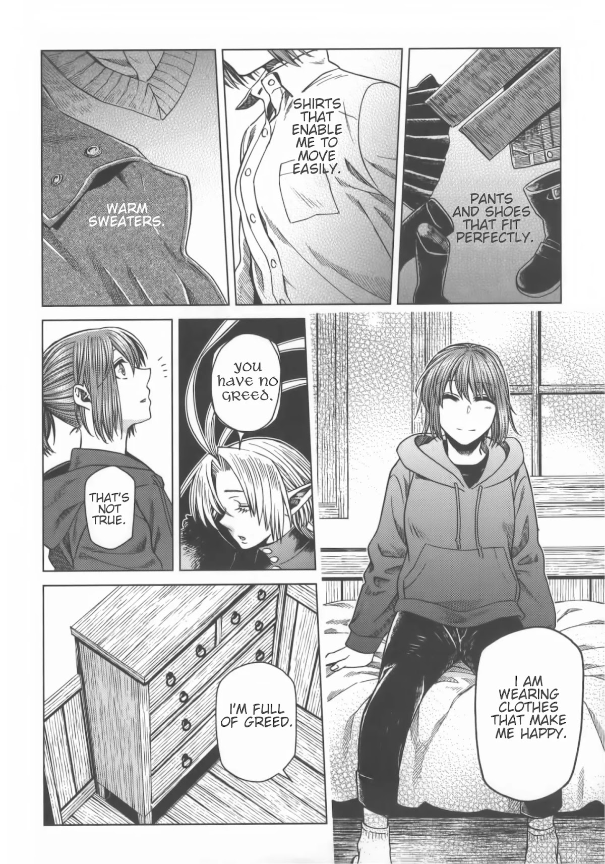 Mahou Tsukai no Yome Chapter 55.5 page 21 - Chapter 55.5: Fragments V: Spring Cleaning