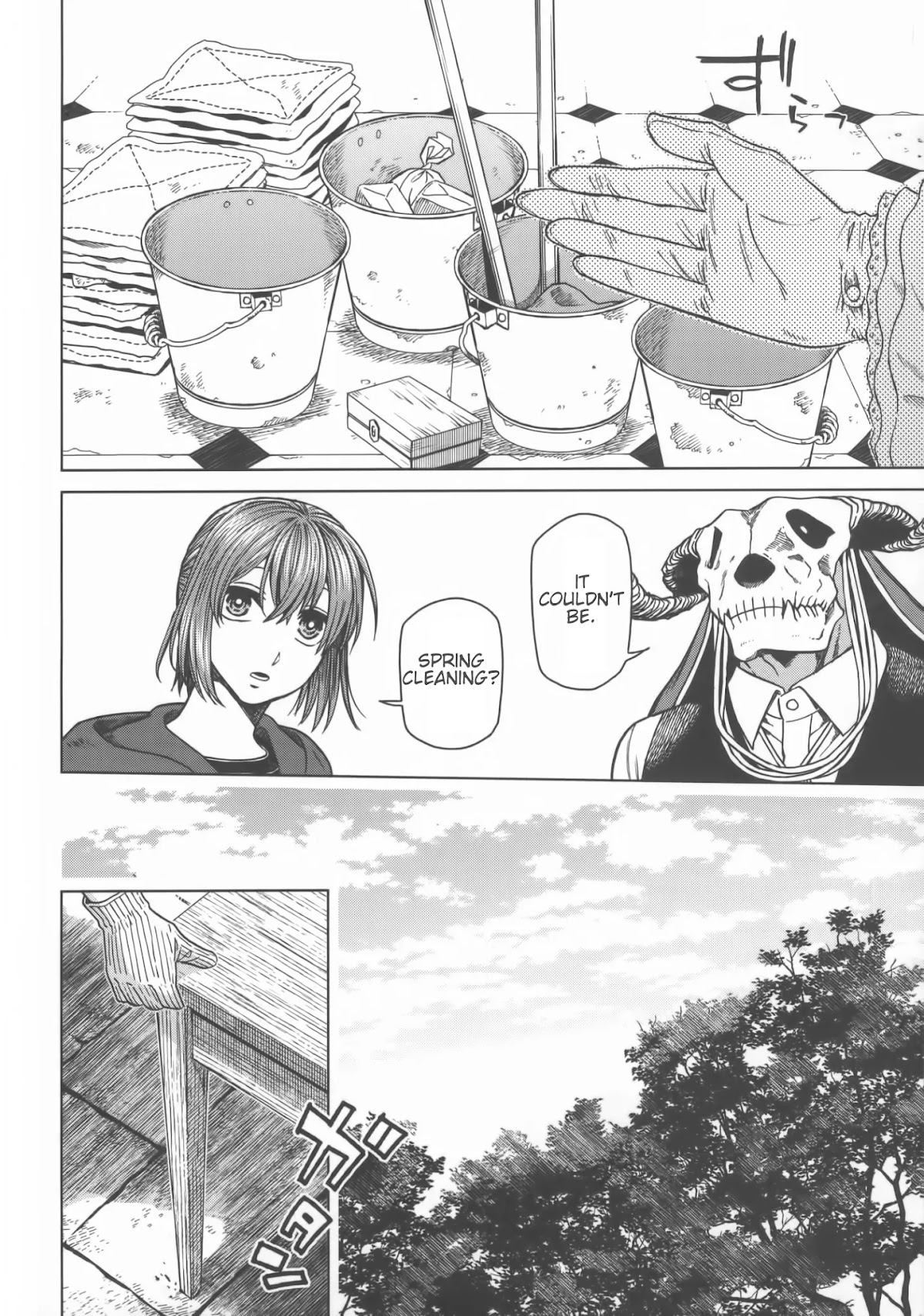 Mahou Tsukai no Yome Chapter 55.5 page 5 - Chapter 55.5: Fragments V: Spring Cleaning