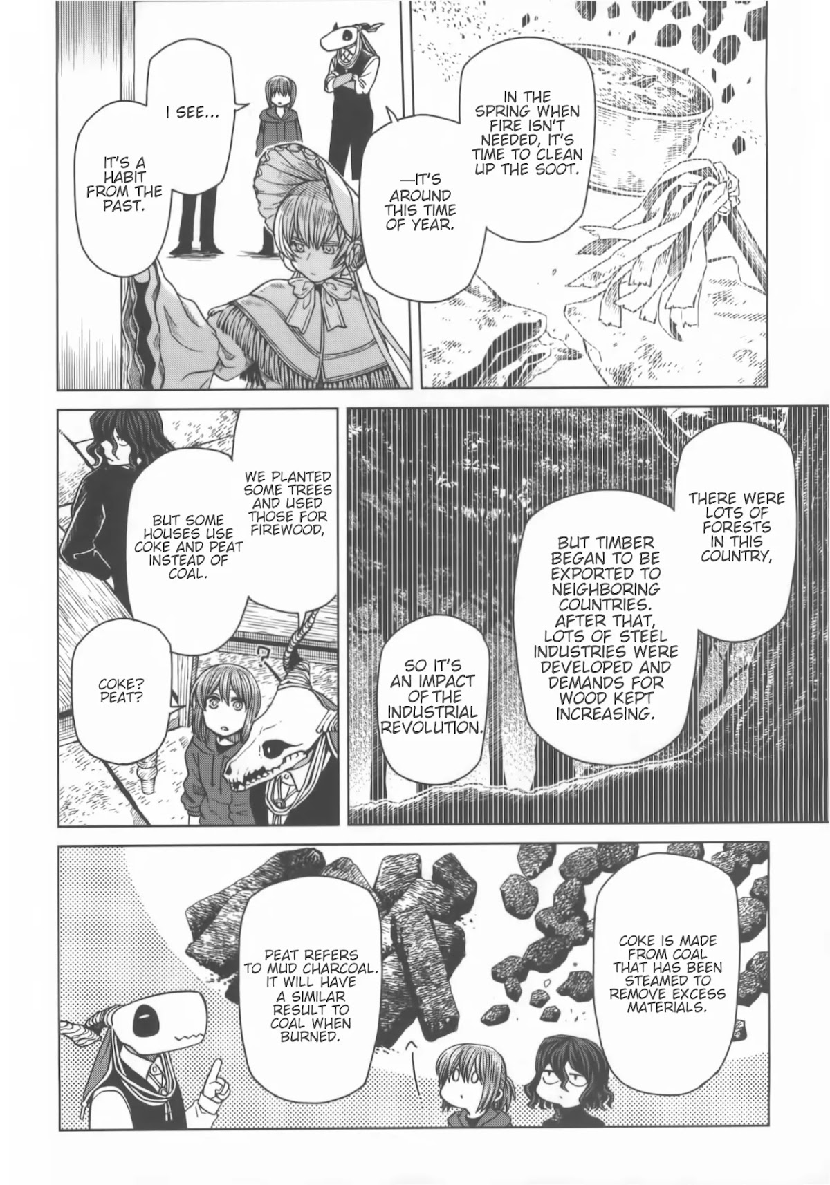 Mahou Tsukai no Yome Chapter 55.5 page 7 - Chapter 55.5: Fragments V: Spring Cleaning