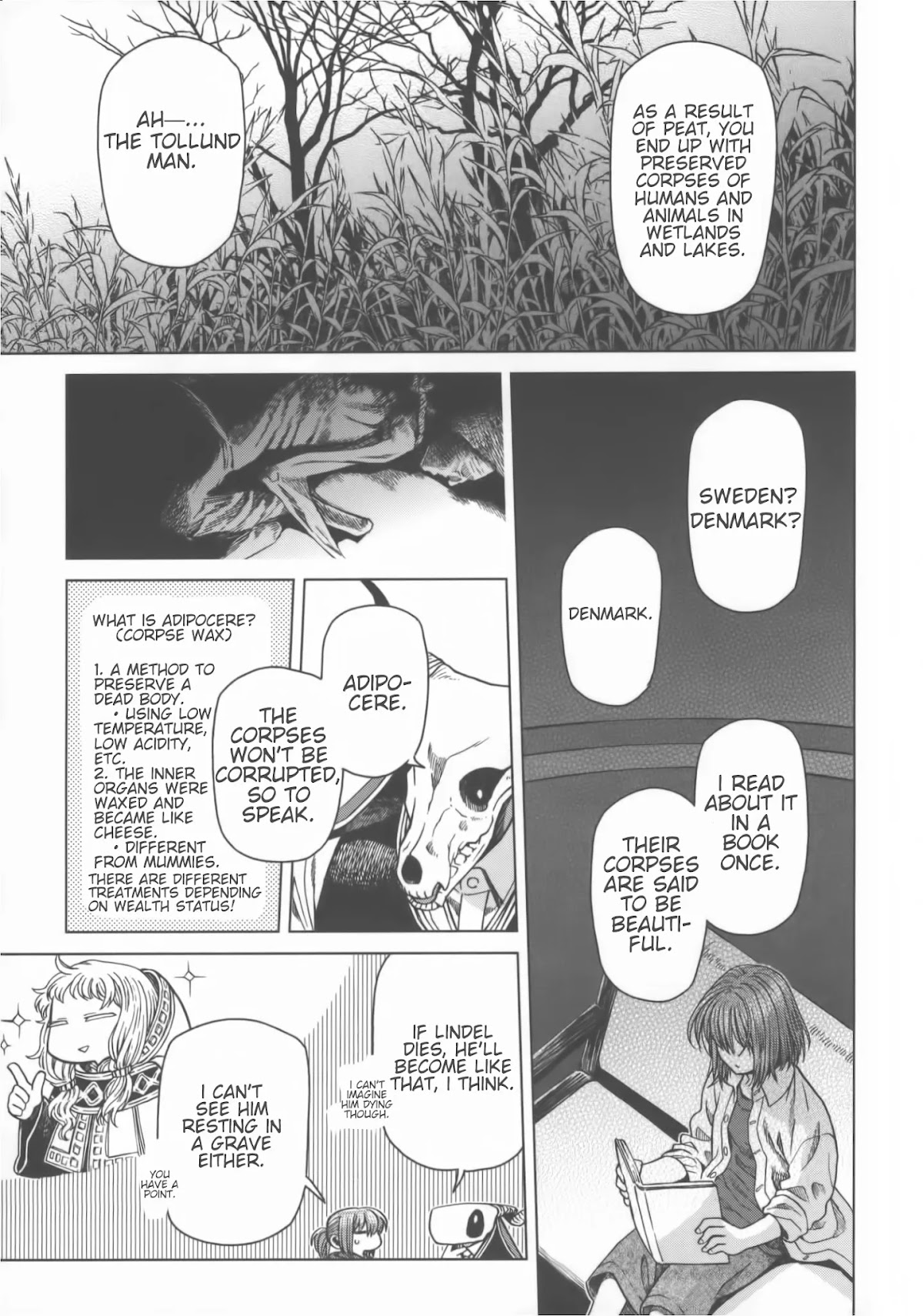 Mahou Tsukai no Yome Chapter 55.5 page 8 - Chapter 55.5: Fragments V: Spring Cleaning