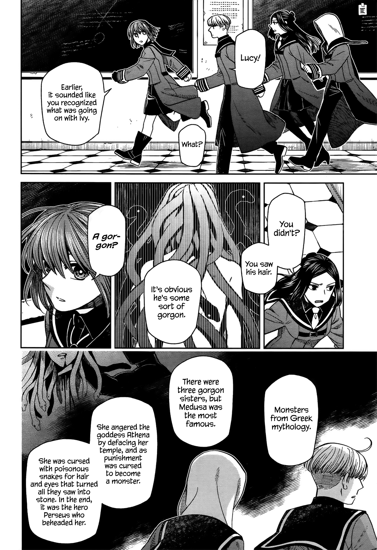 Mahou Tsukai no Yome Chapter 55 page 8 - Chapter 55: First impressions are the most lasting III