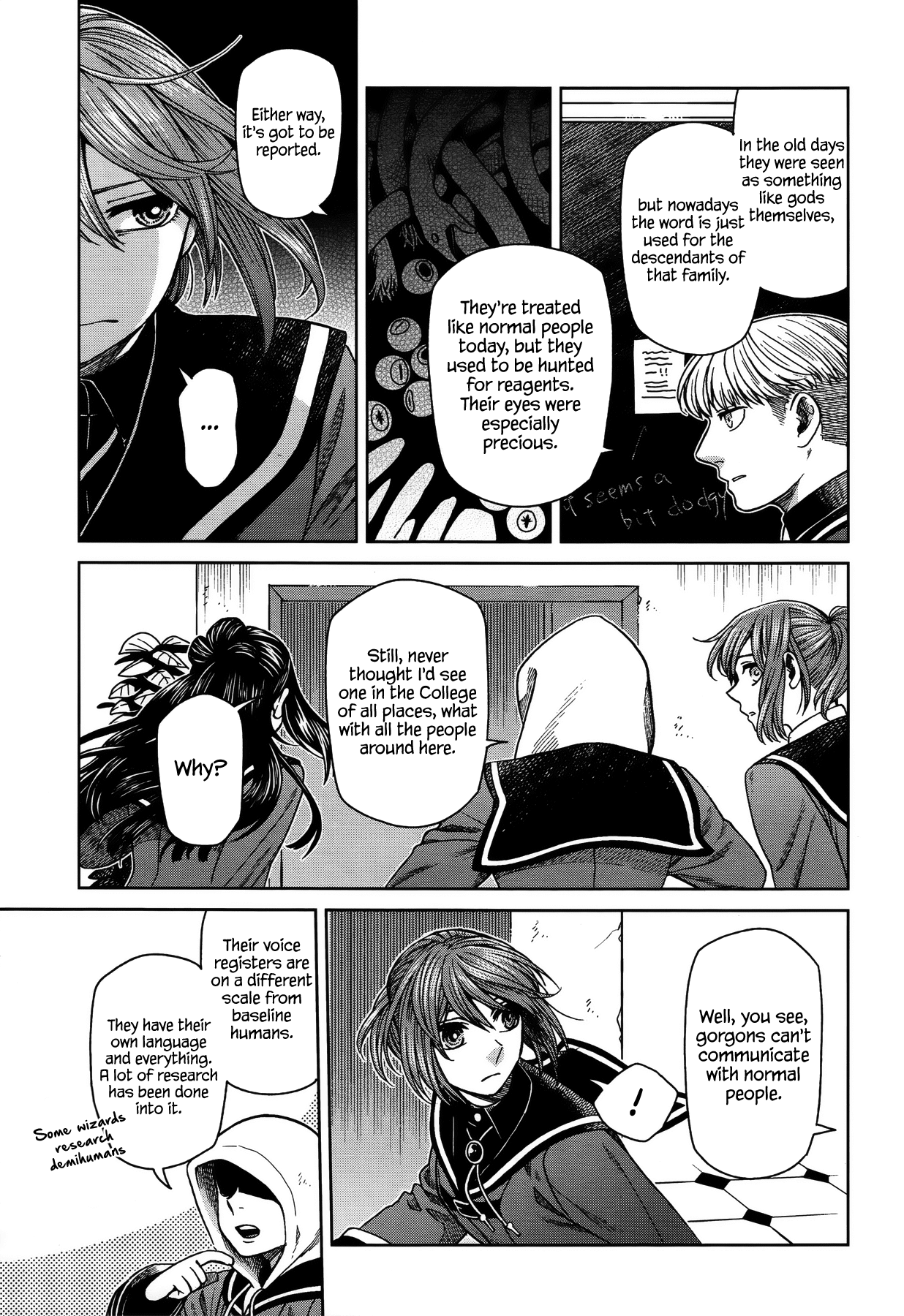 Mahou Tsukai no Yome Chapter 55 page 9 - Chapter 55: First impressions are the most lasting III