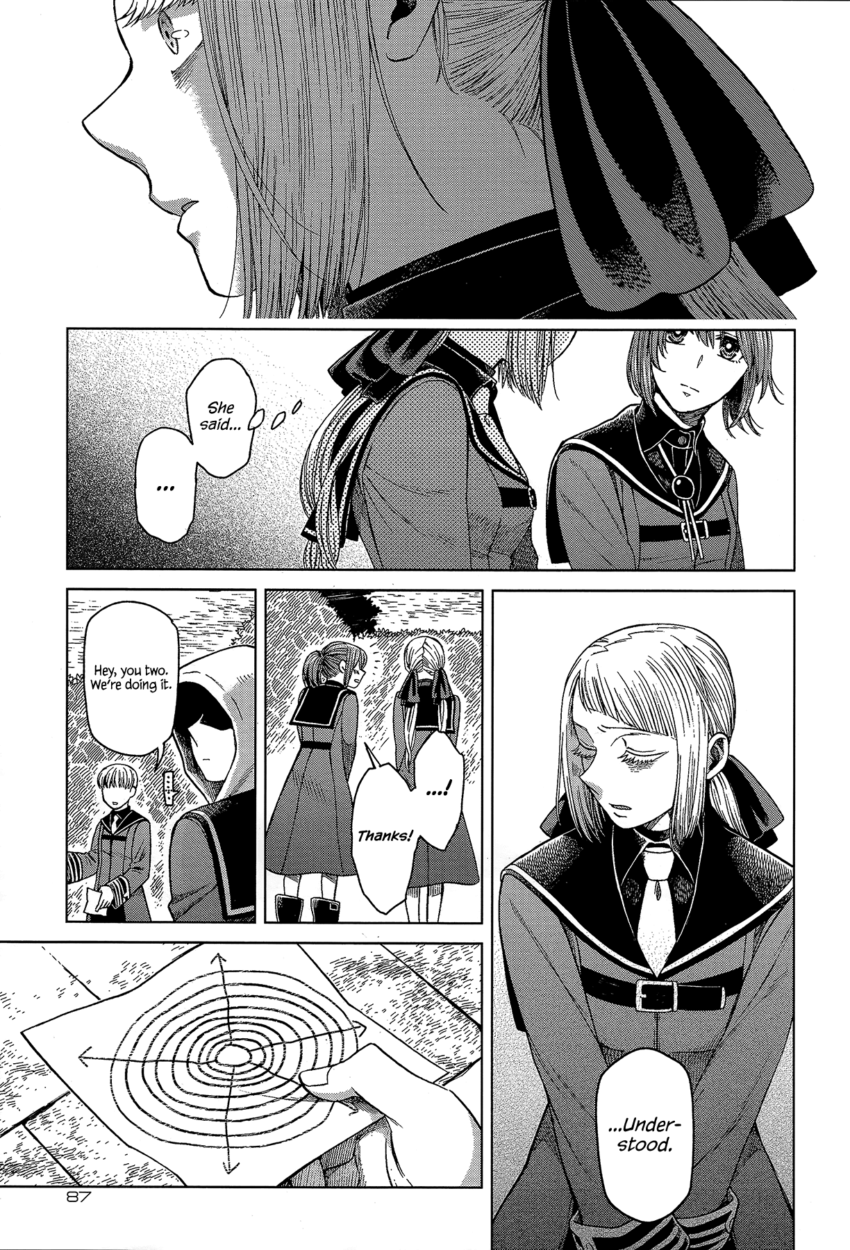 Mahou Tsukai no Yome Chapter 56 page 13 - Chapter 56: Better bend than break I