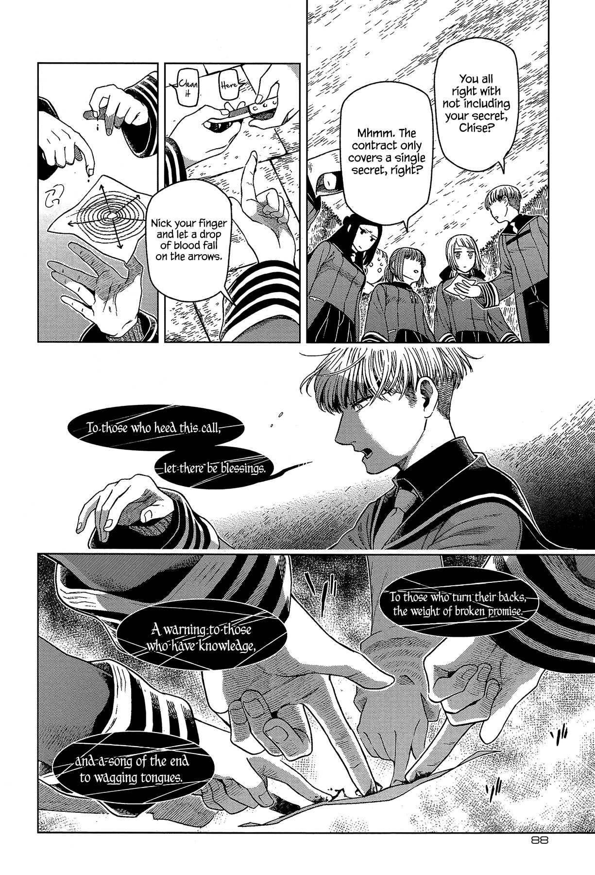 Mahou Tsukai no Yome Chapter 56 page 14 - Chapter 56: Better bend than break I