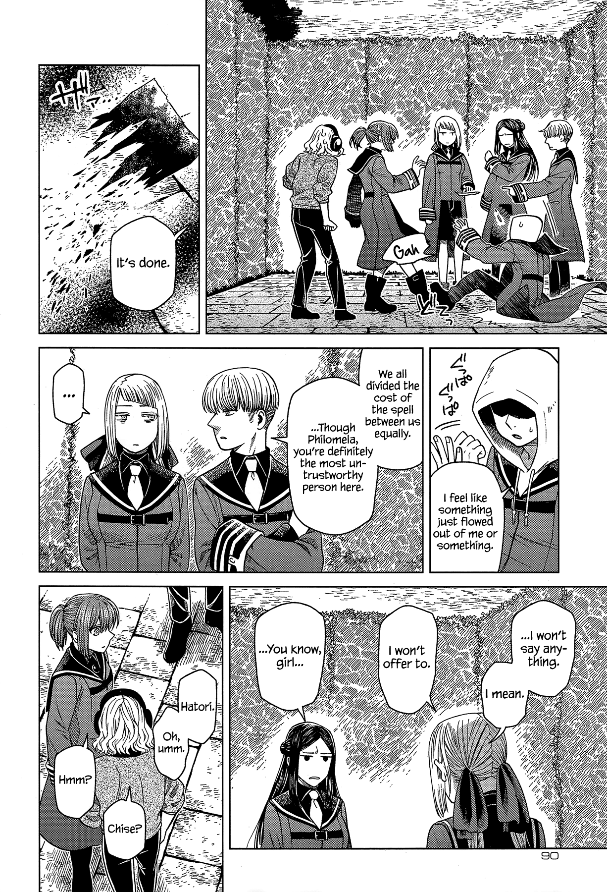 Mahou Tsukai no Yome Chapter 56 page 16 - Chapter 56: Better bend than break I