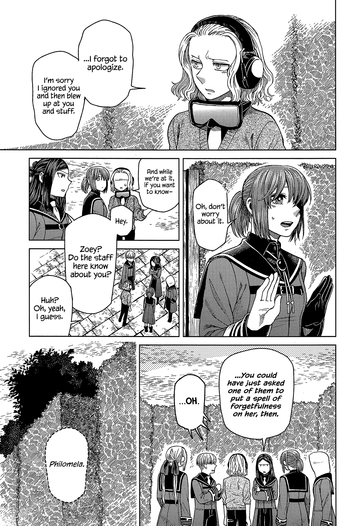 Mahou Tsukai no Yome Chapter 56 page 17 - Chapter 56: Better bend than break I