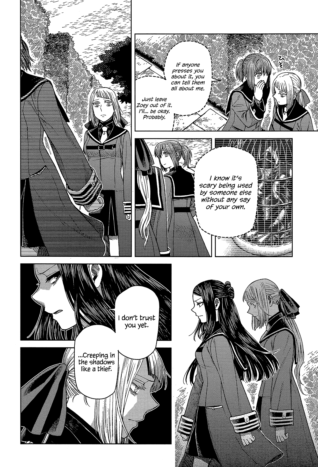 Mahou Tsukai no Yome Chapter 56 page 18 - Chapter 56: Better bend than break I
